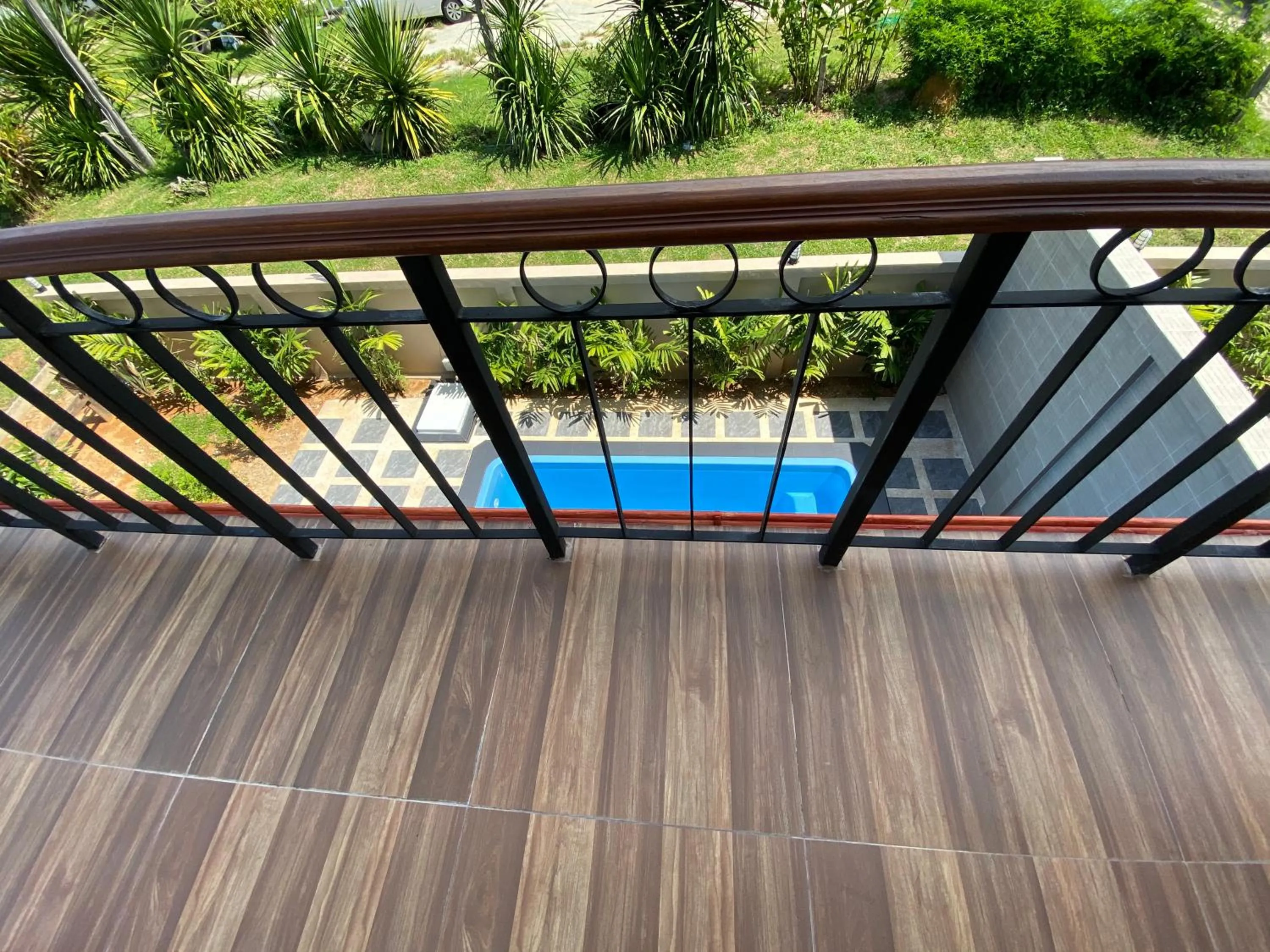 Balcony/Terrace in Blue Aura Pool Villa