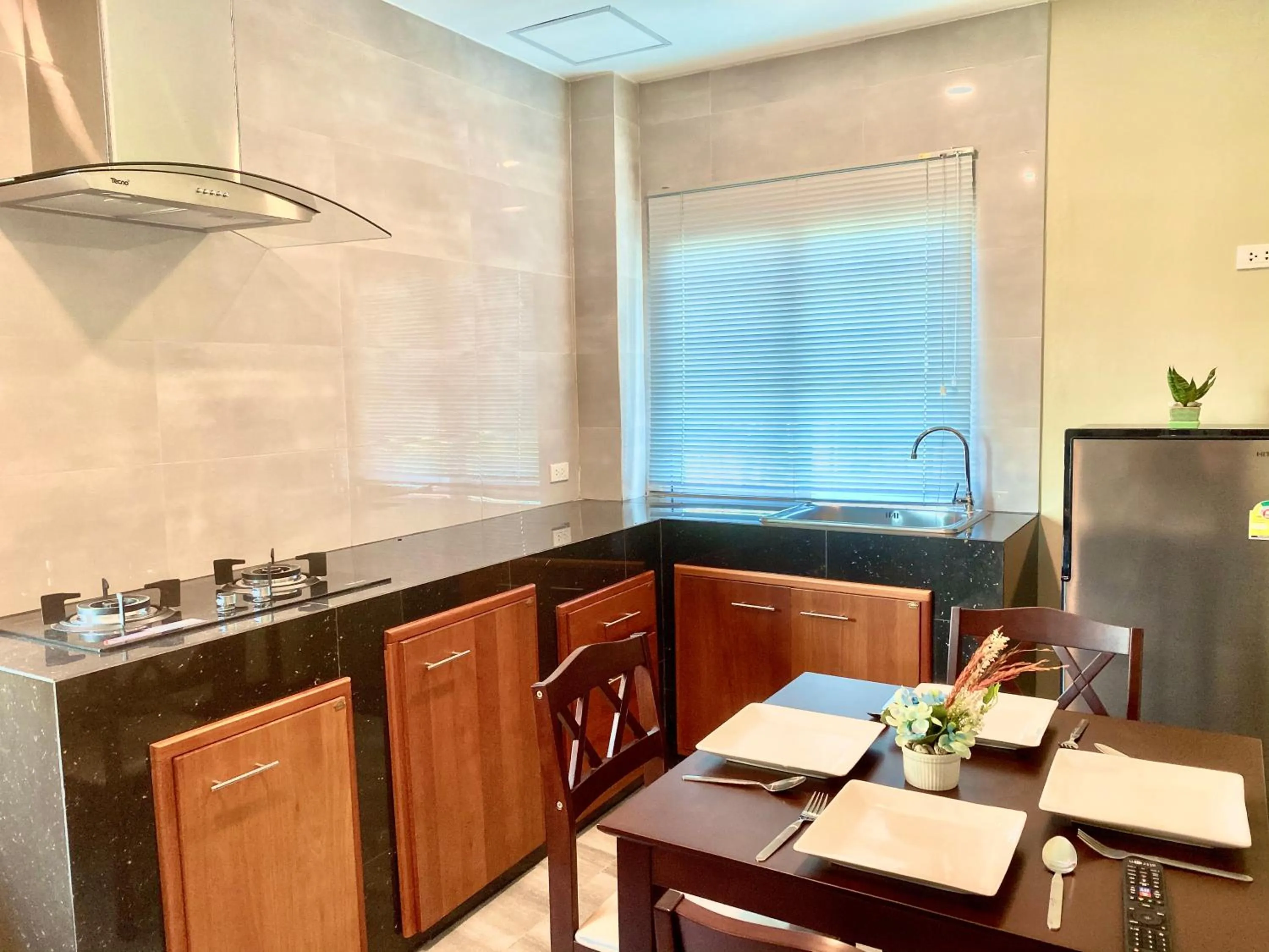 Kitchen or kitchenette in Blue Aura Pool Villa