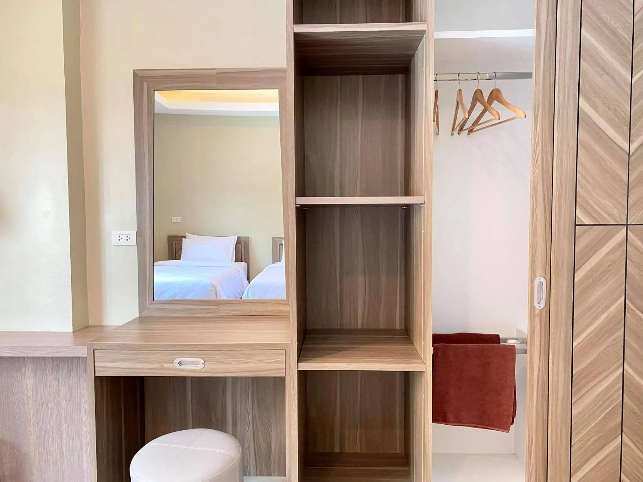 Bed in Blue Aura Pool Villa