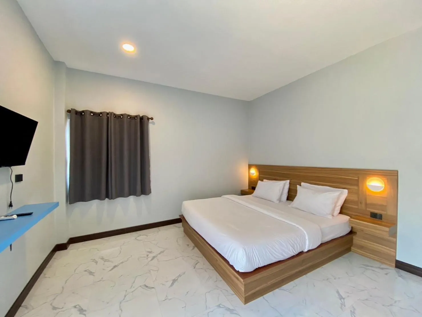 Bedroom, Bed in Blue Aura Pool Villa