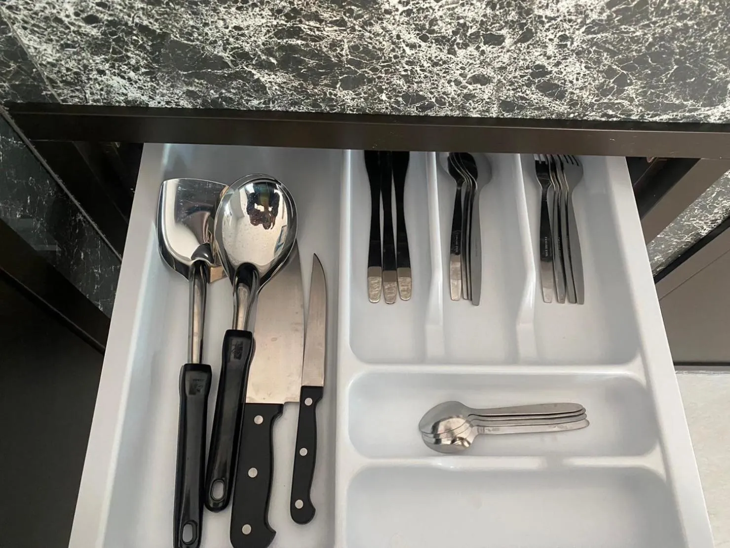 Kitchen or kitchenette in Blue Aura Pool Villa