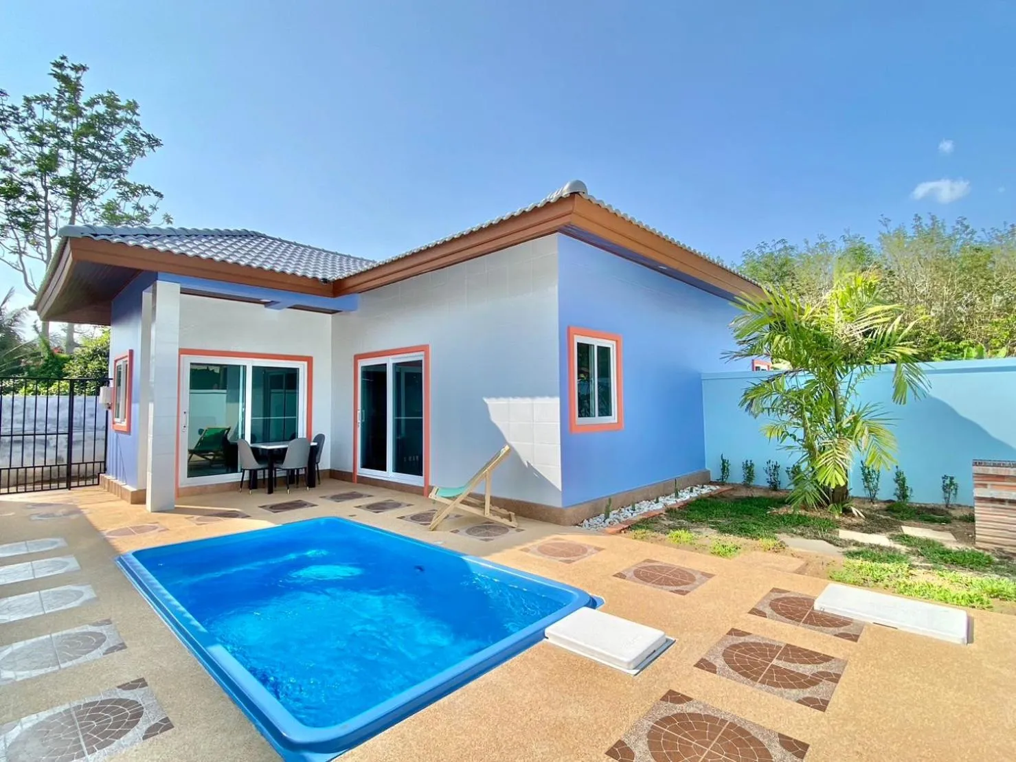 Pool view in Blue Aura Pool Villa