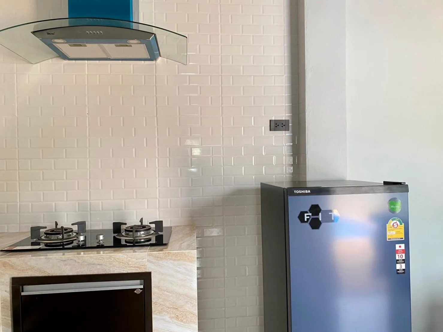 Kitchen or kitchenette in Blue Aura Pool Villa