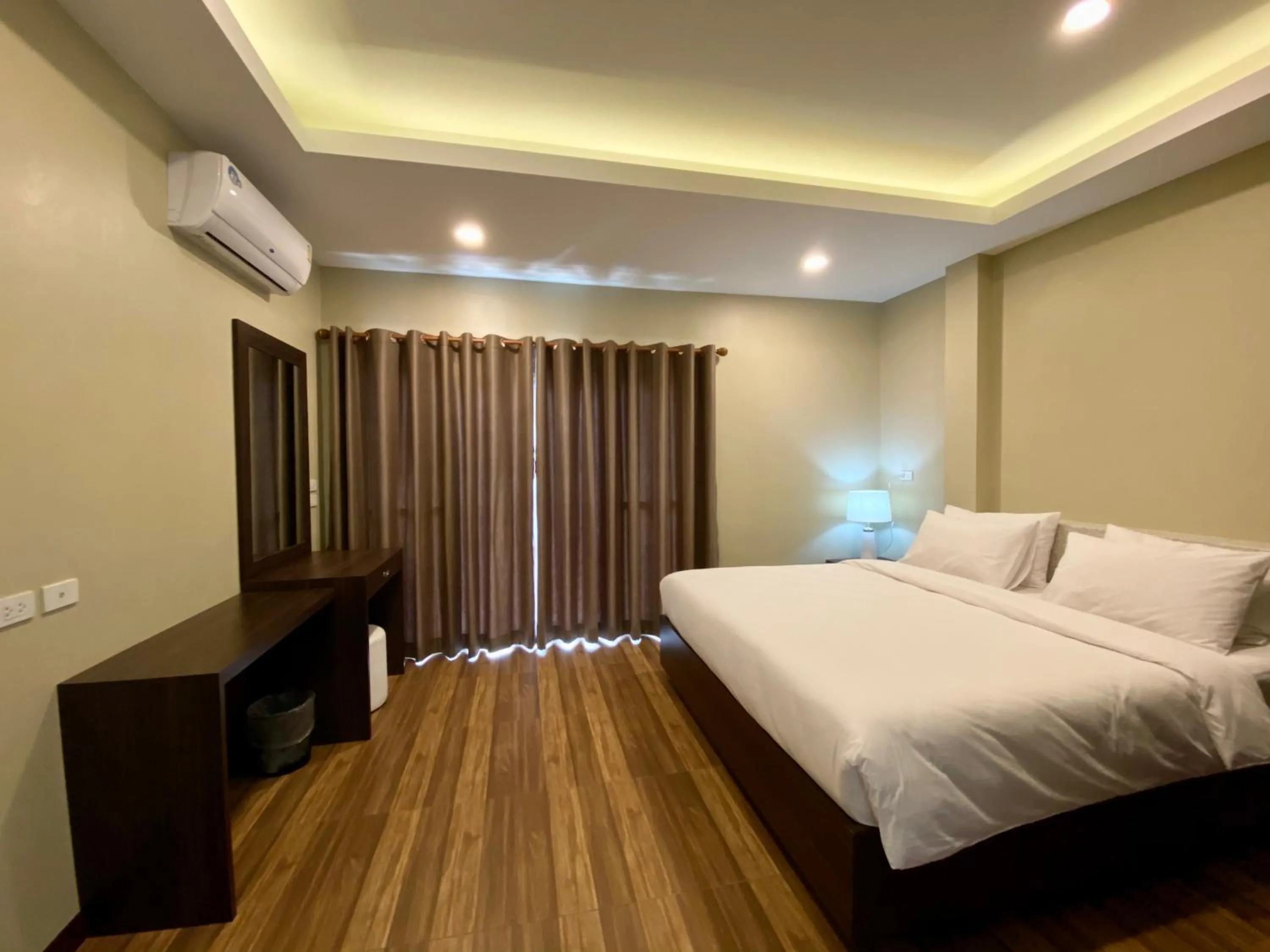 Bed in Blue Aura Pool Villa