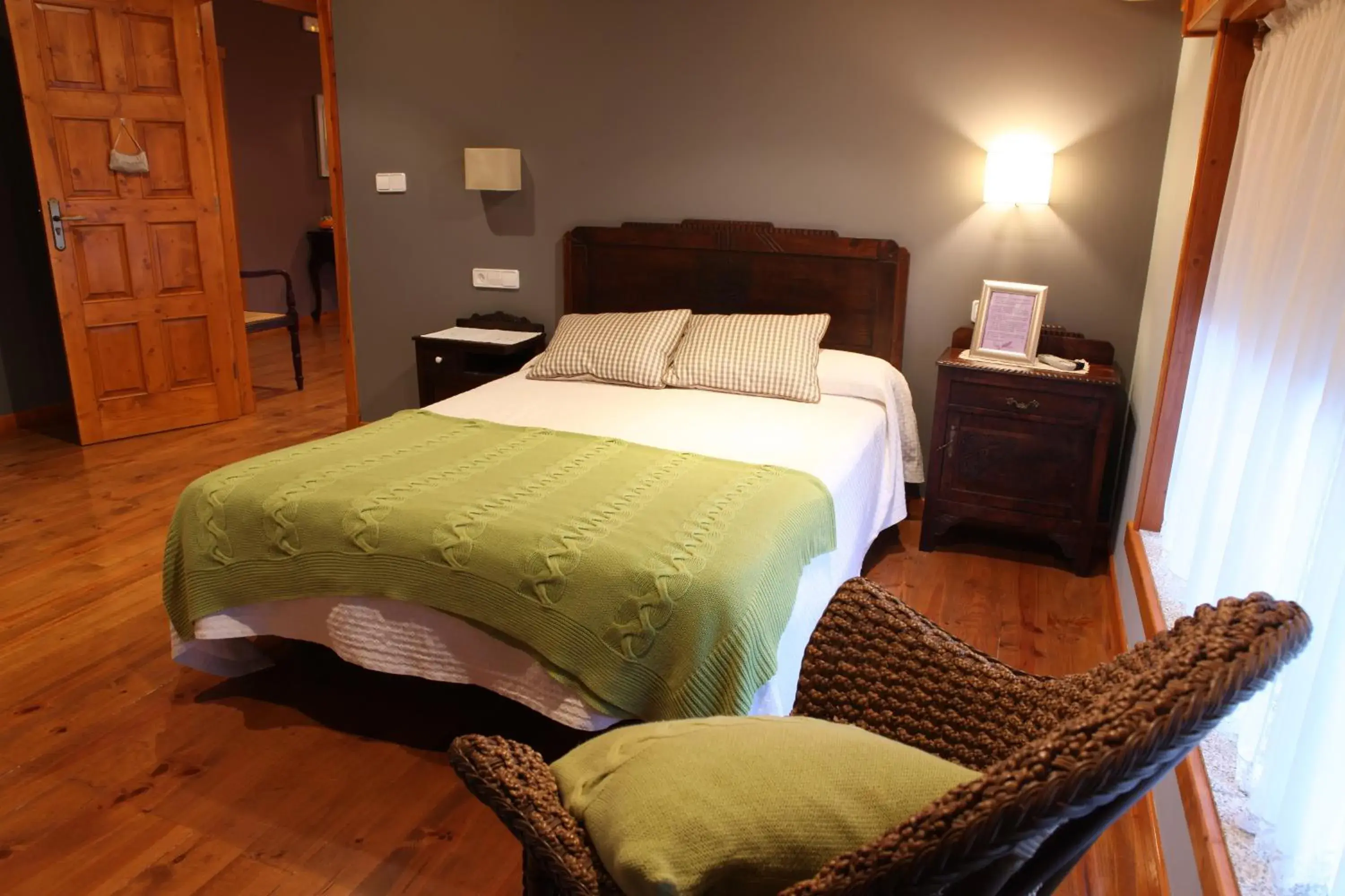 Double or Twin Room in Casa O Fabal Double or Twin Room in Casa O Fabal