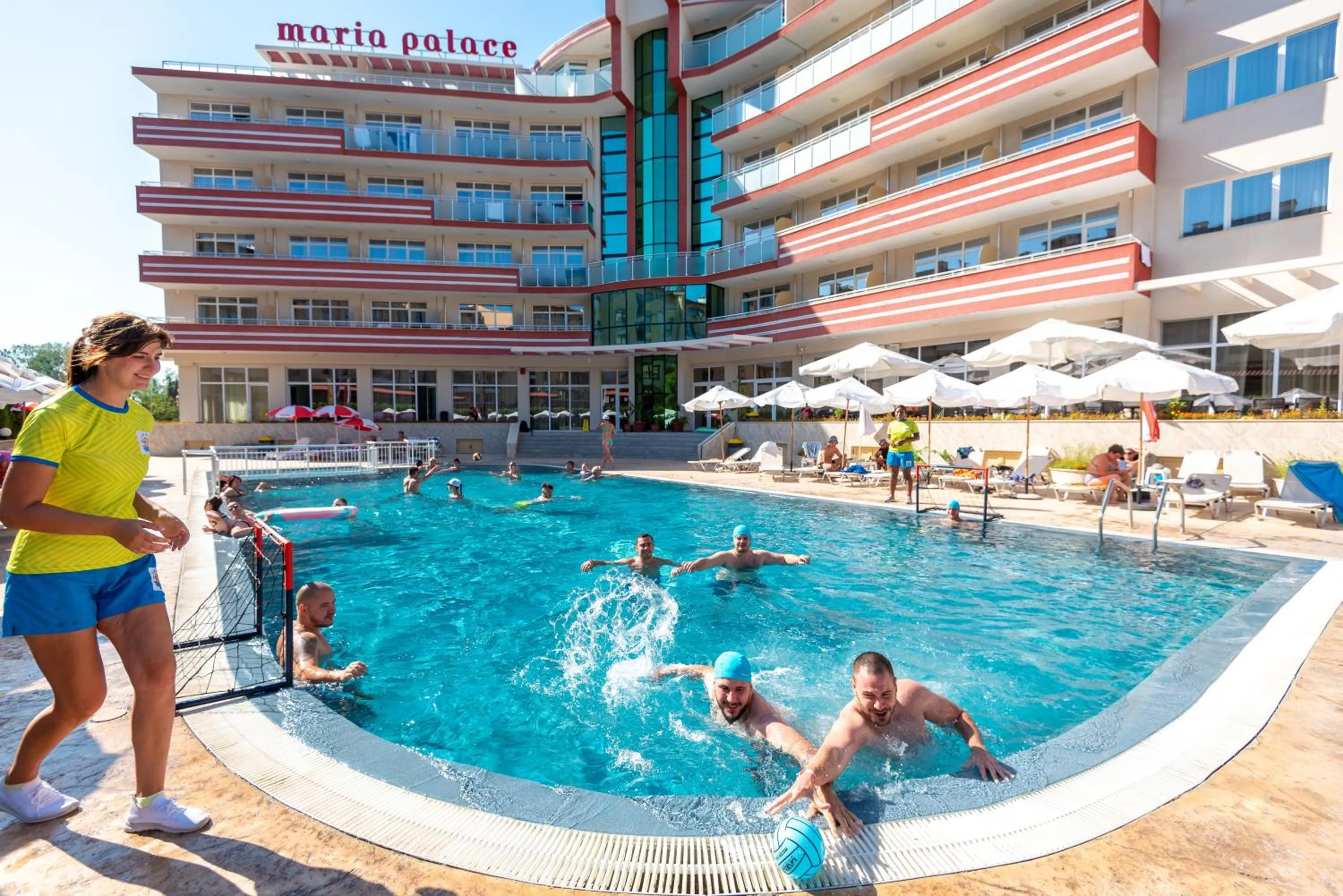 Swimming pool in Maria Palace Hotel - All Inclusive
