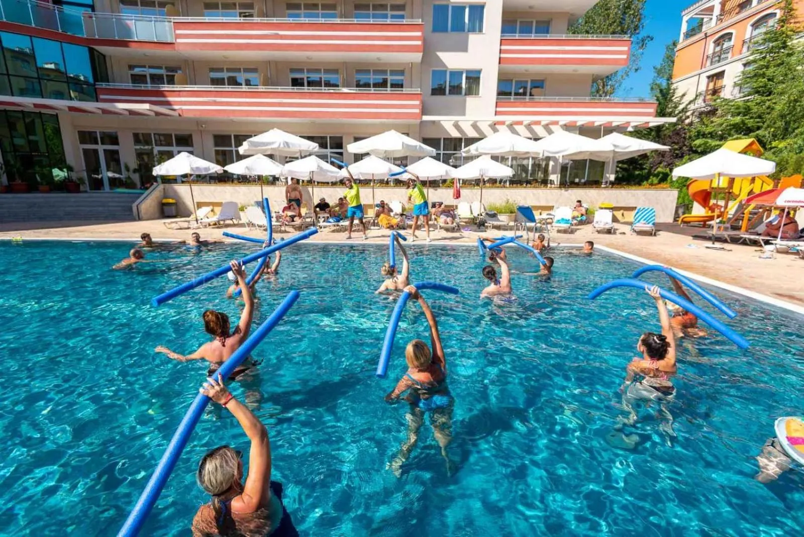 Swimming pool in Maria Palace Hotel - All Inclusive