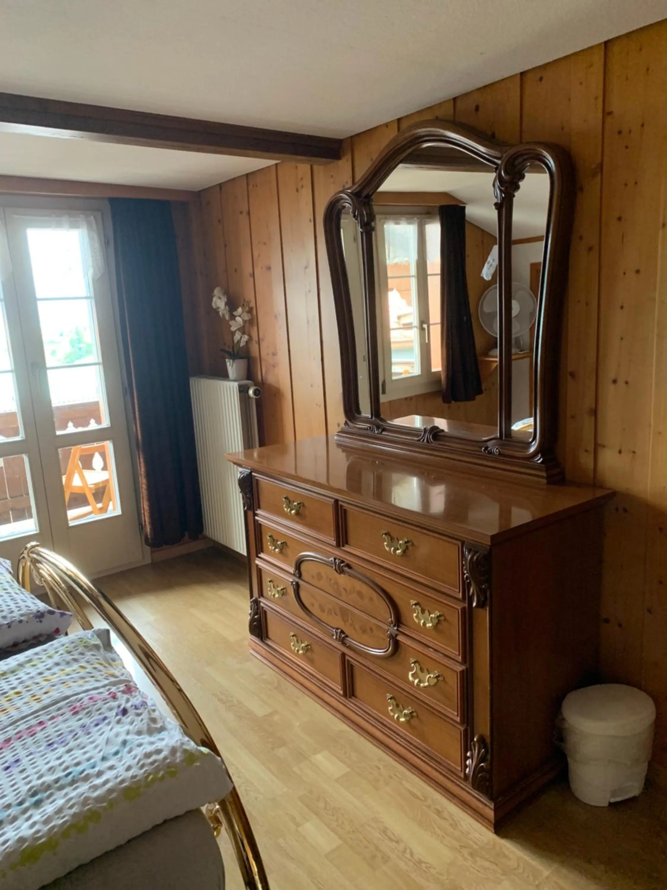 Deluxe Double Room with Balcony in Hotel Rössli