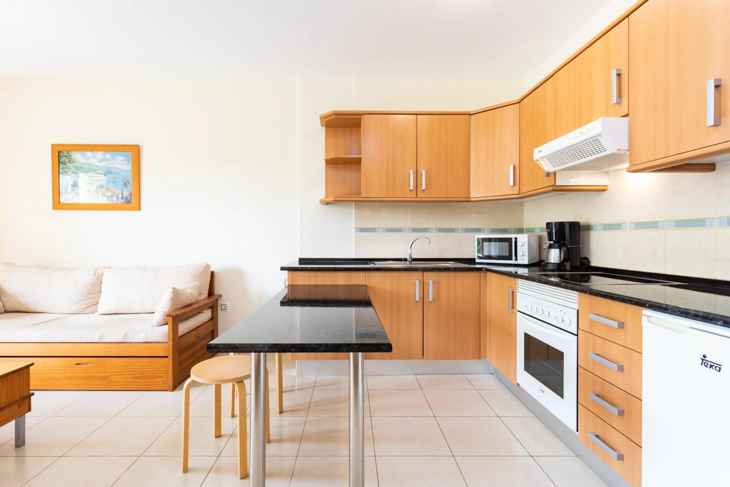 Kitchen or kitchenette in Residencial El Llano
