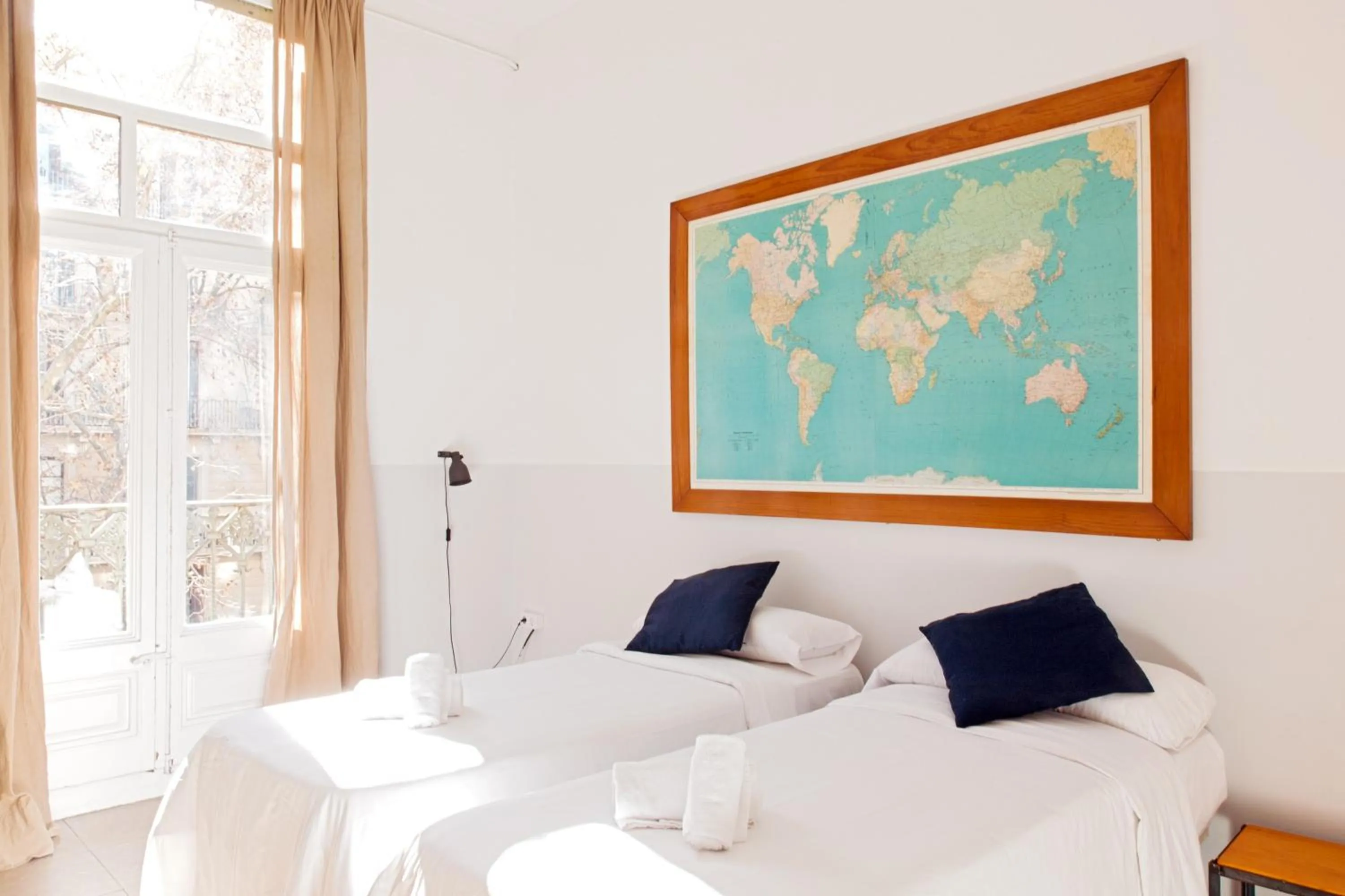 Bedroom, Bed in My Address in Barcelona