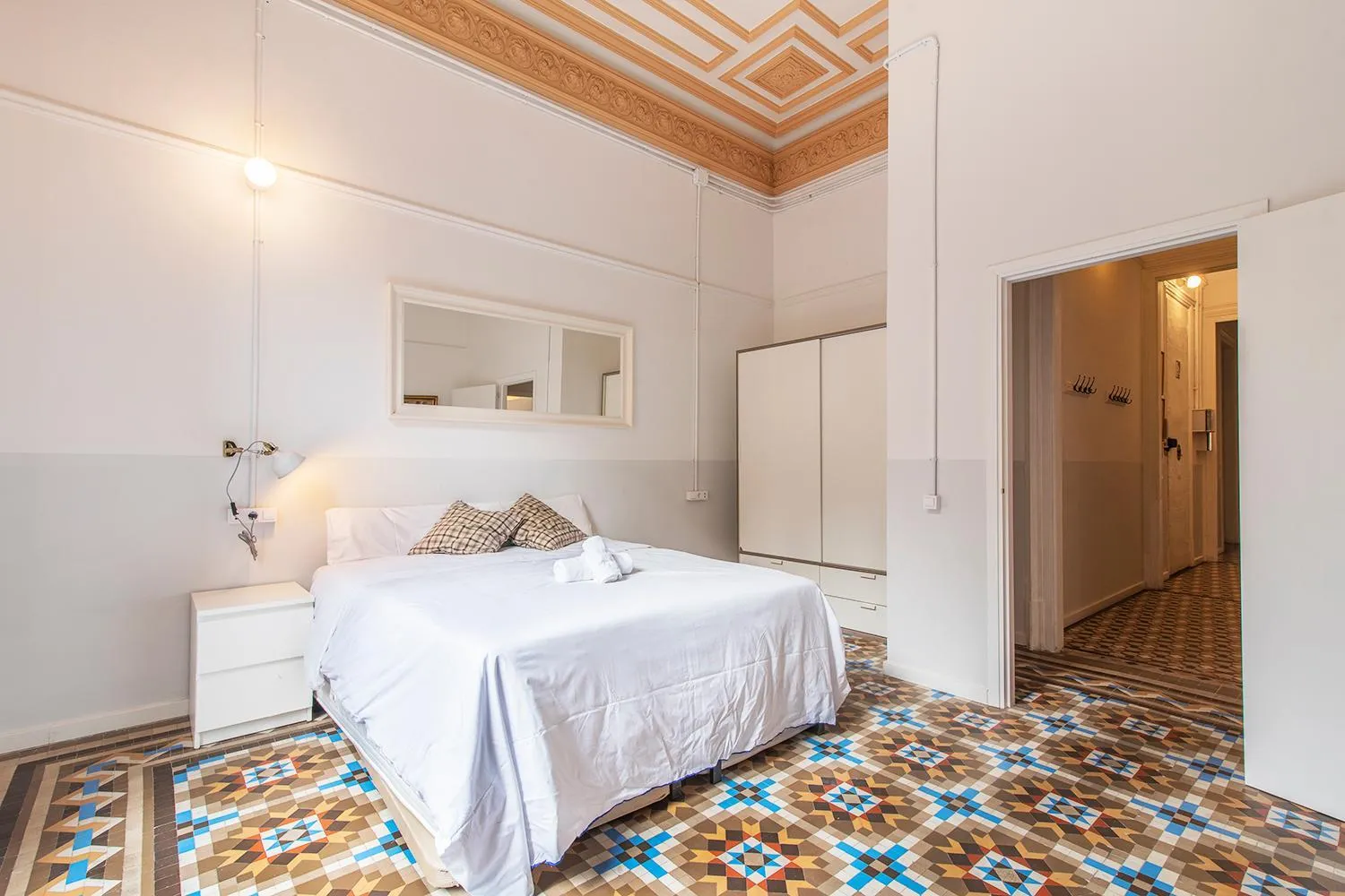 Bedroom, Bed in My Address in Barcelona