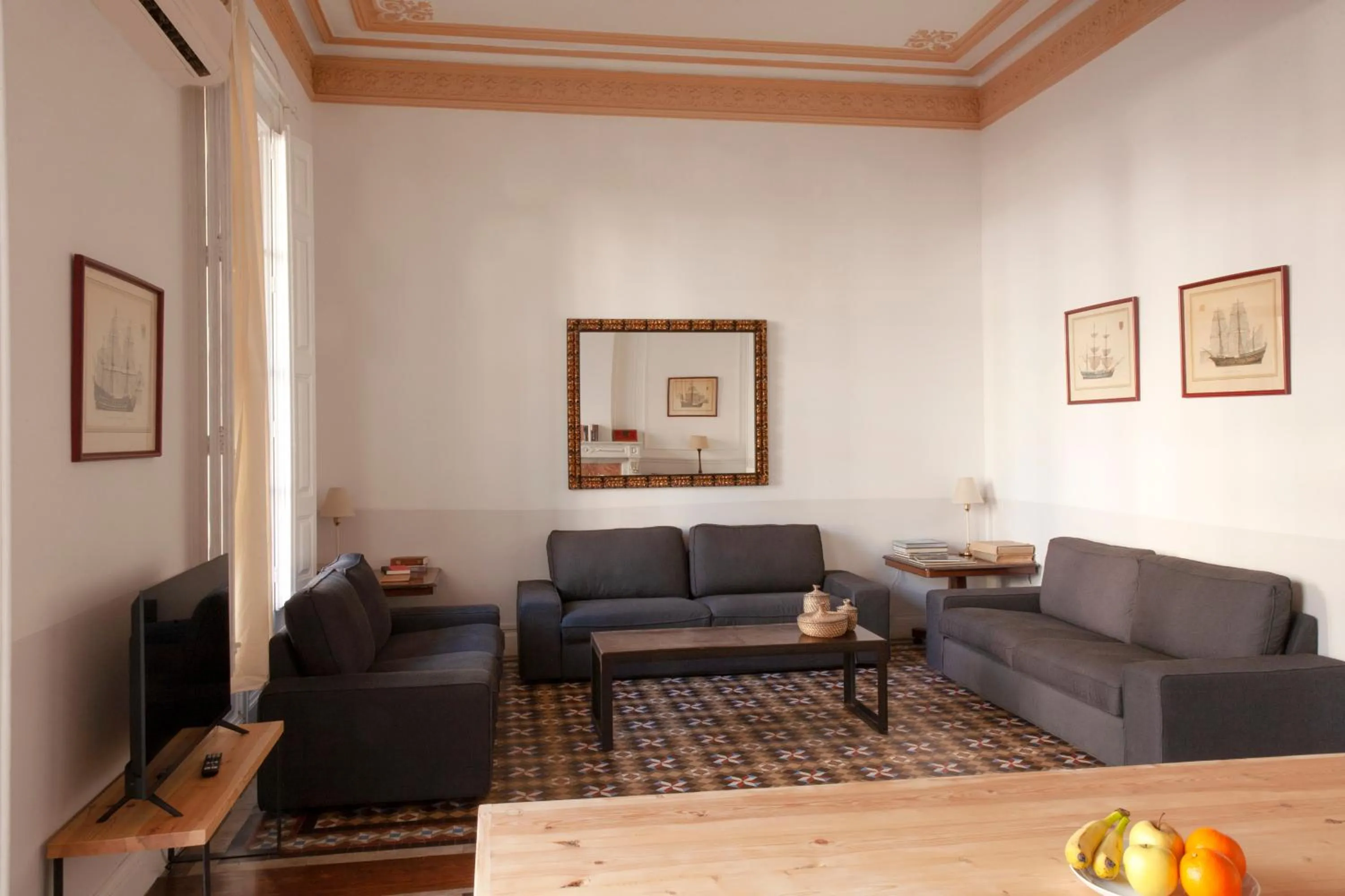 Living room in My Address in Barcelona