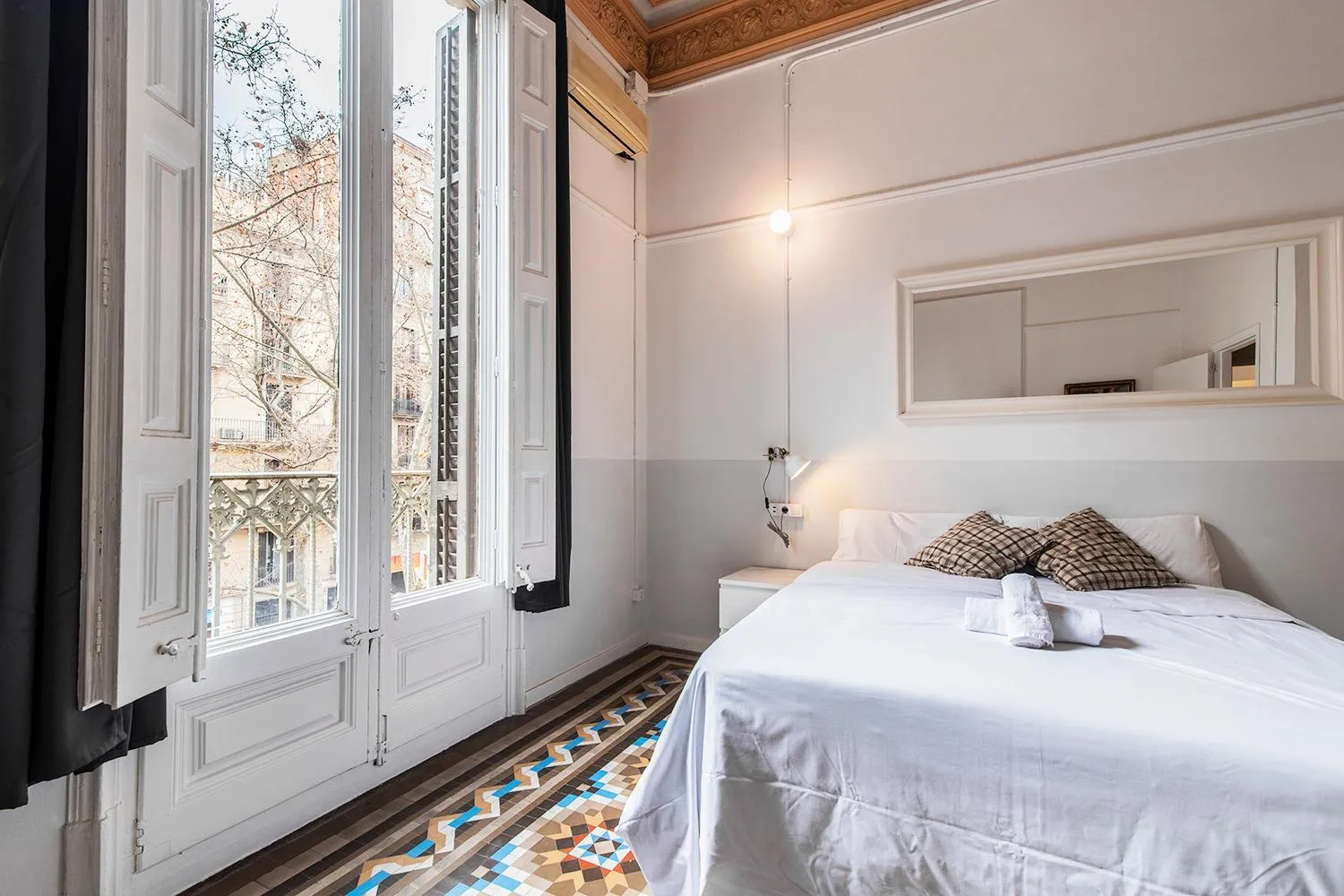 Bedroom, Bed in My Address in Barcelona