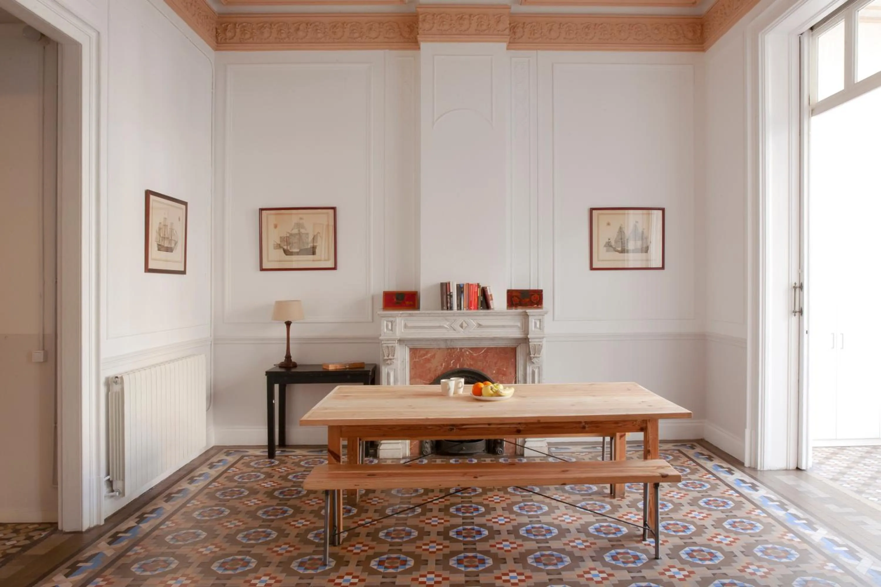 Living room in My Address in Barcelona