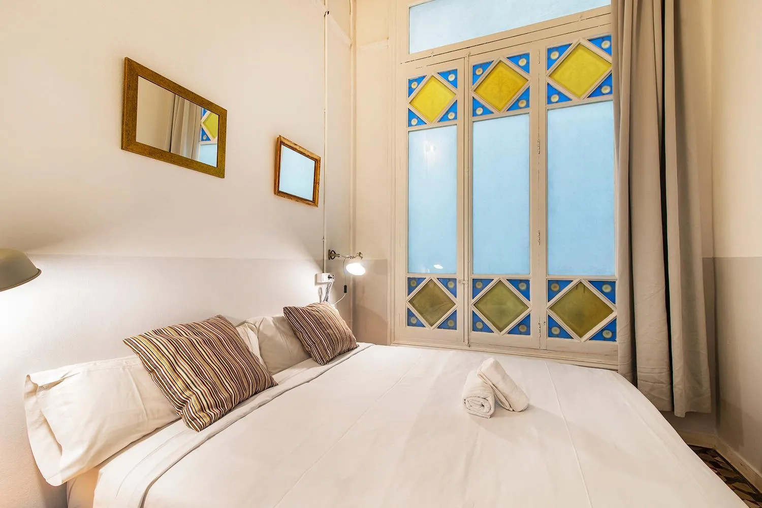 Bedroom, Bed in My Address in Barcelona