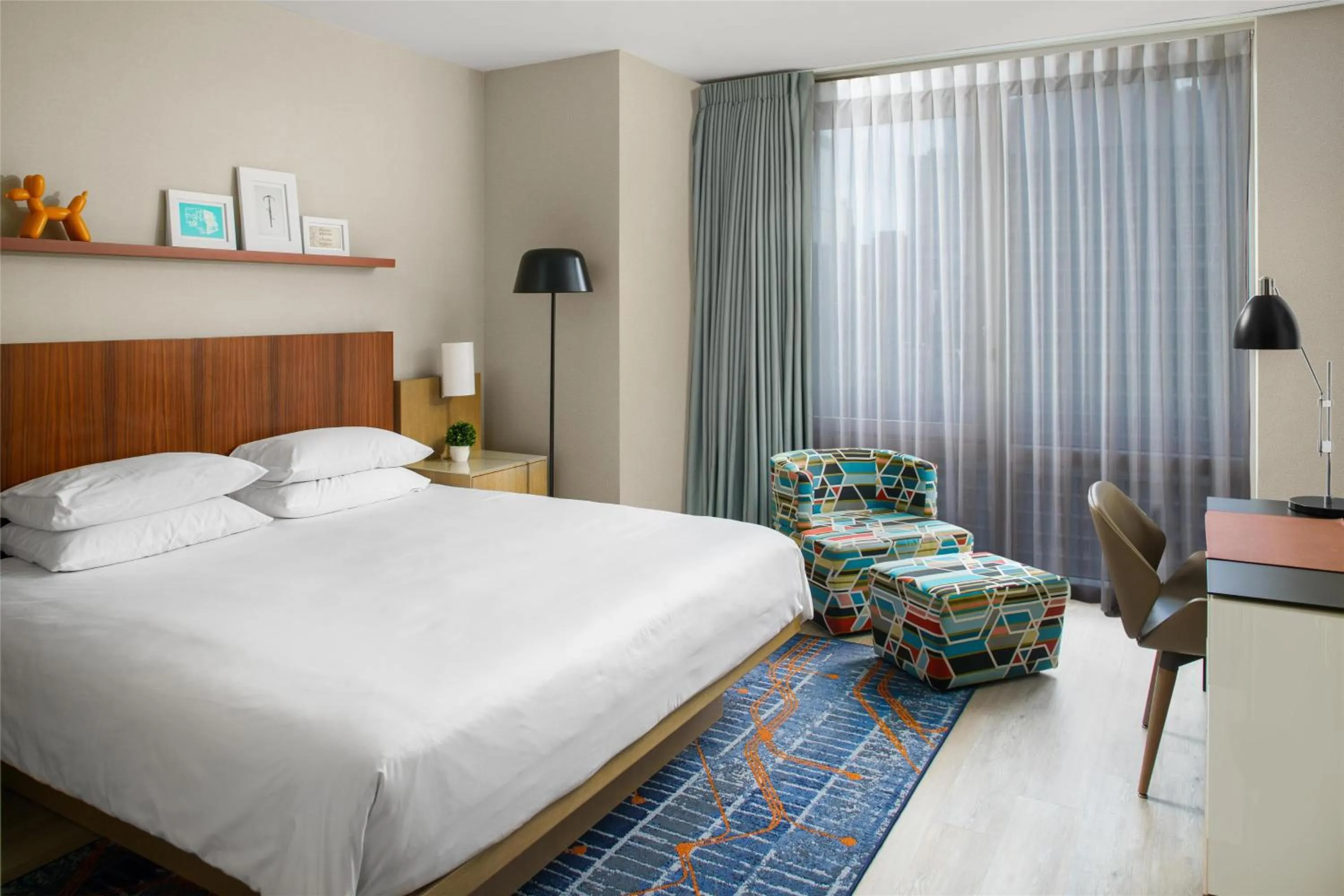 Bedroom, Bed in Hyatt Centric Times Square New York