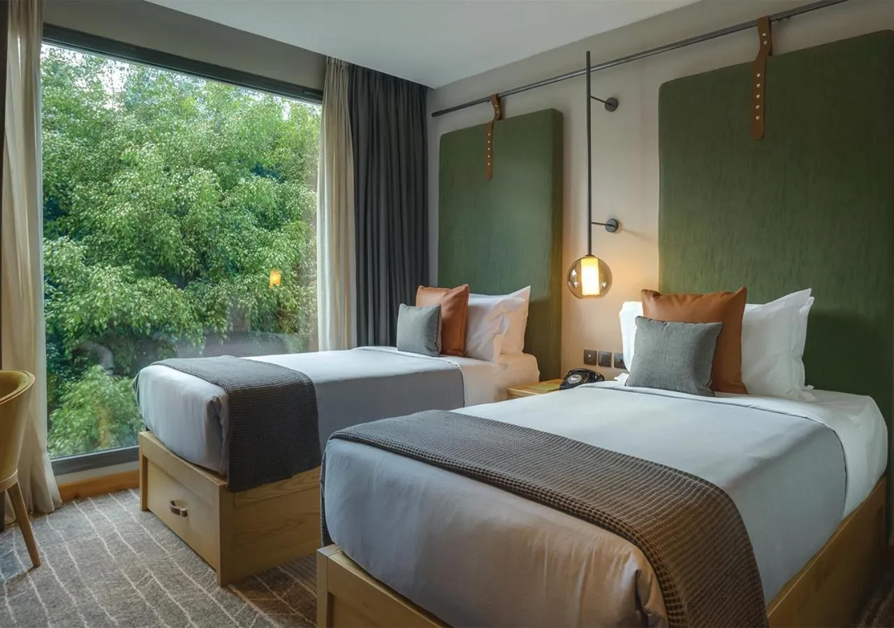 Bed in The Social House Nairobi, a Preferred Lifestyle Hotel