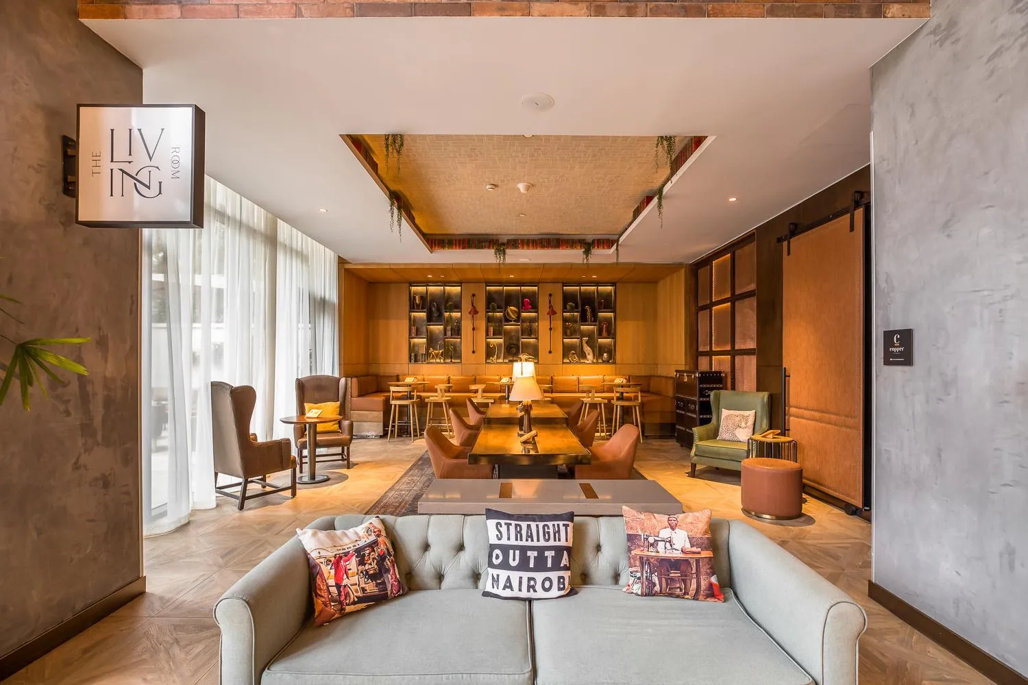 Lobby or reception in The Social House Nairobi, a Preferred Lifestyle Hotel