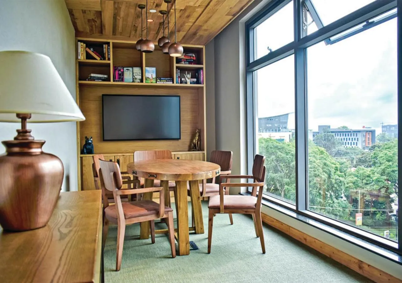 TV and multimedia in The Social House Nairobi, a Preferred Lifestyle Hotel