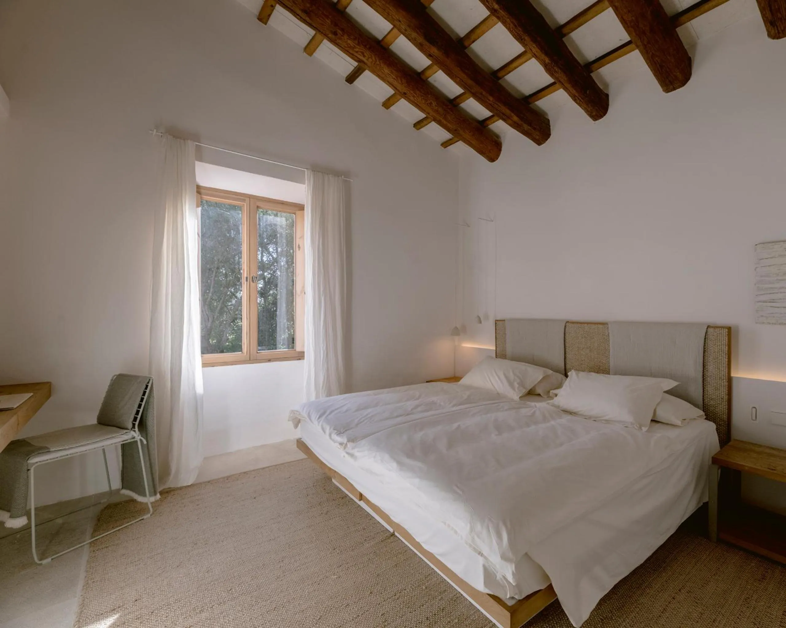 Bedroom, Bed in Es Raco d'Arta, Mallorca, a Member of Design Hotels