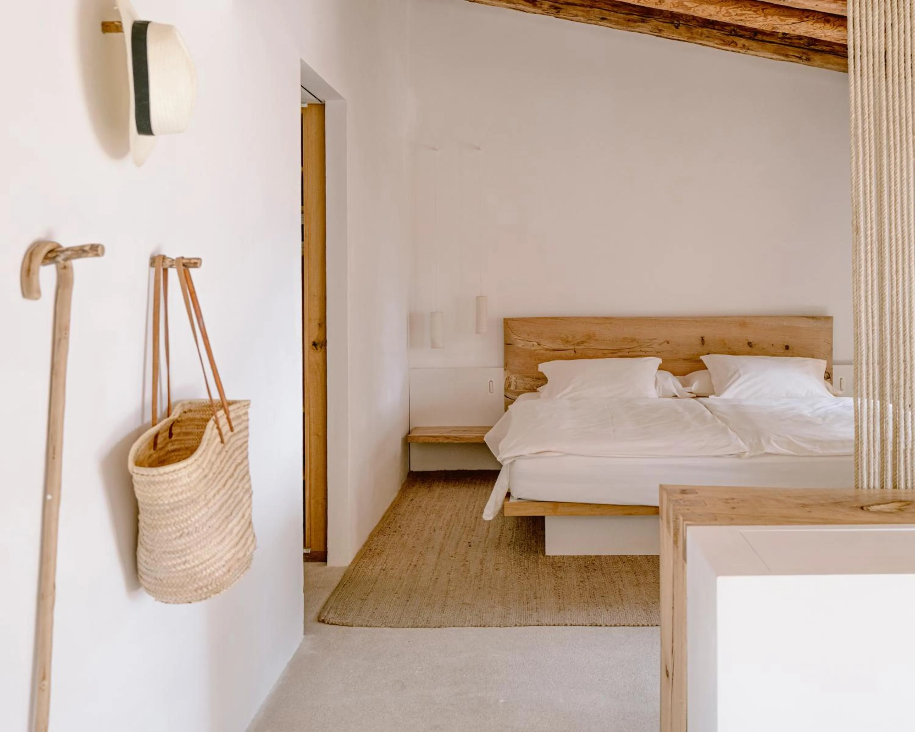 Bedroom, Bed in Es Raco d'Arta, Mallorca, a Member of Design Hotels