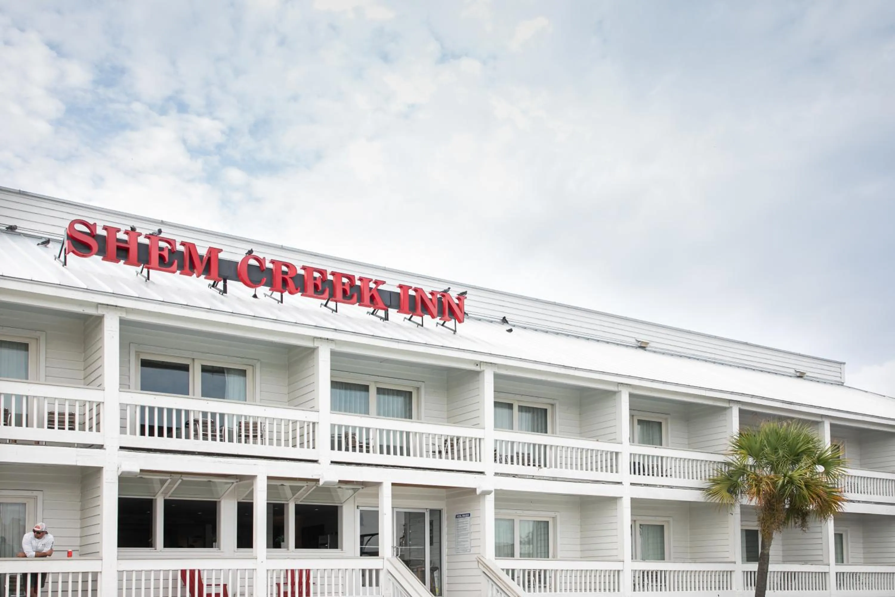 Property building in Shem Creek Inn