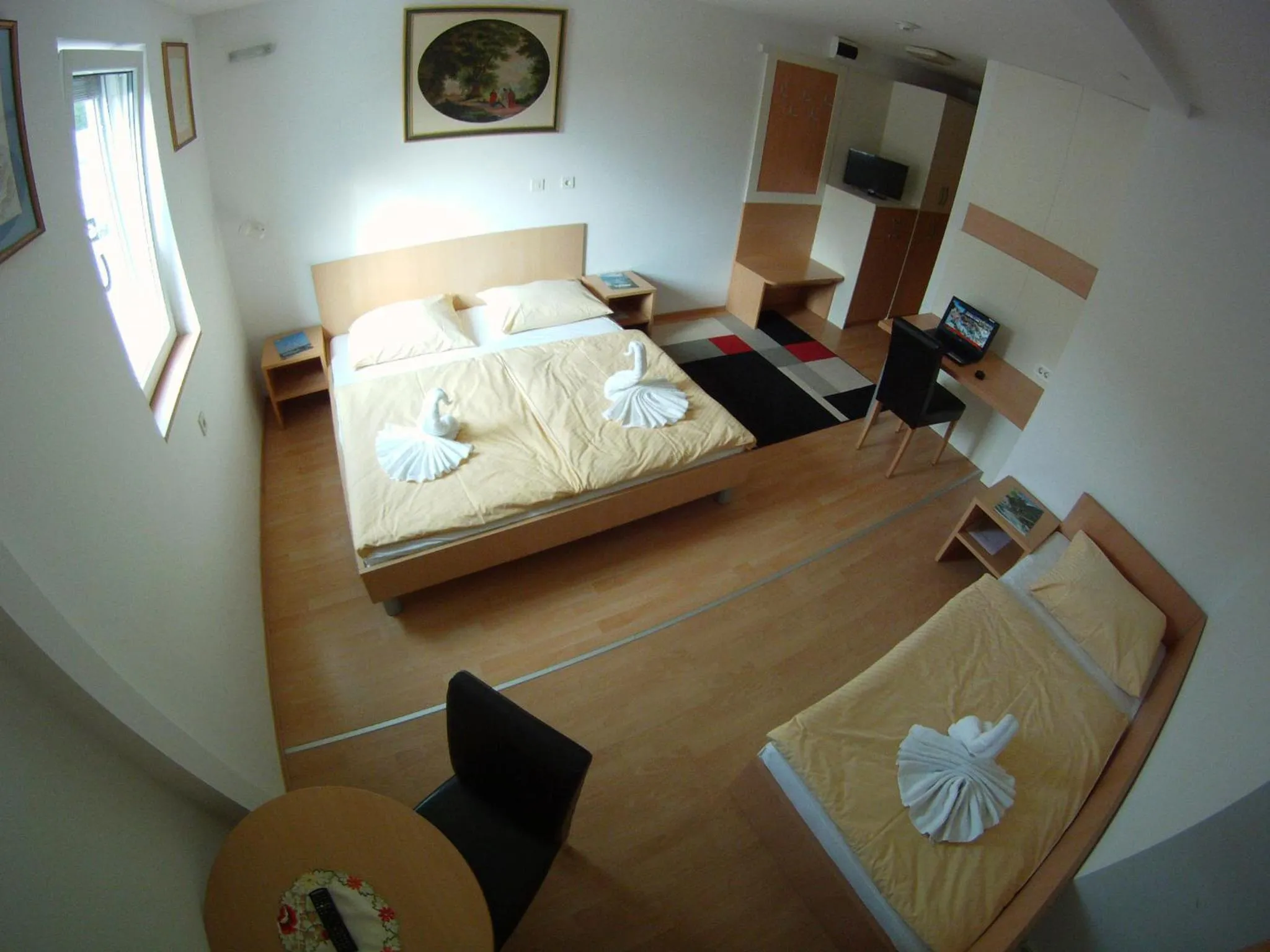 Bed in Hotel Galaksija Trebnje