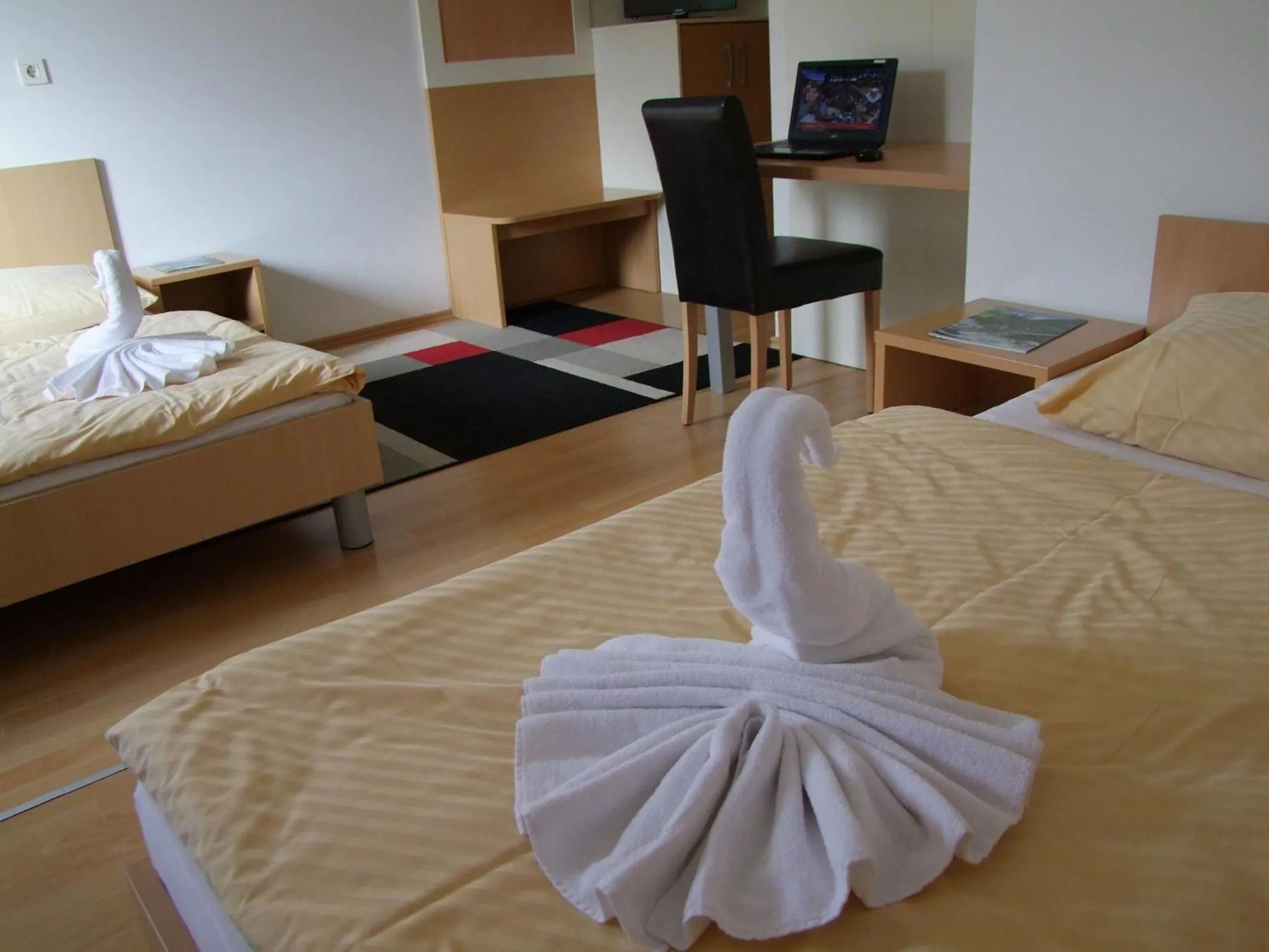 Bed in Hotel Galaksija Trebnje