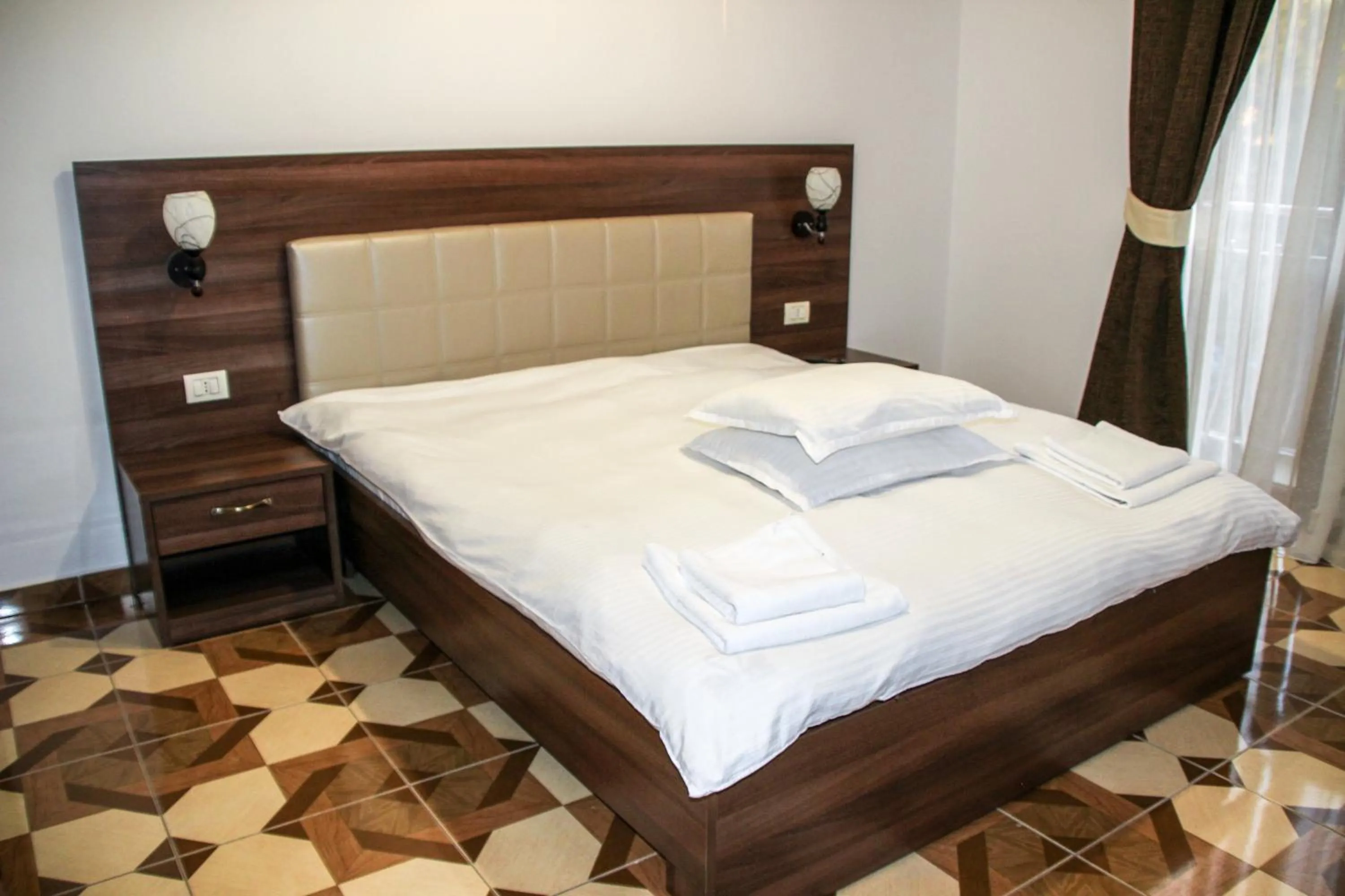 Bedroom, Bed in Hotel Corina
