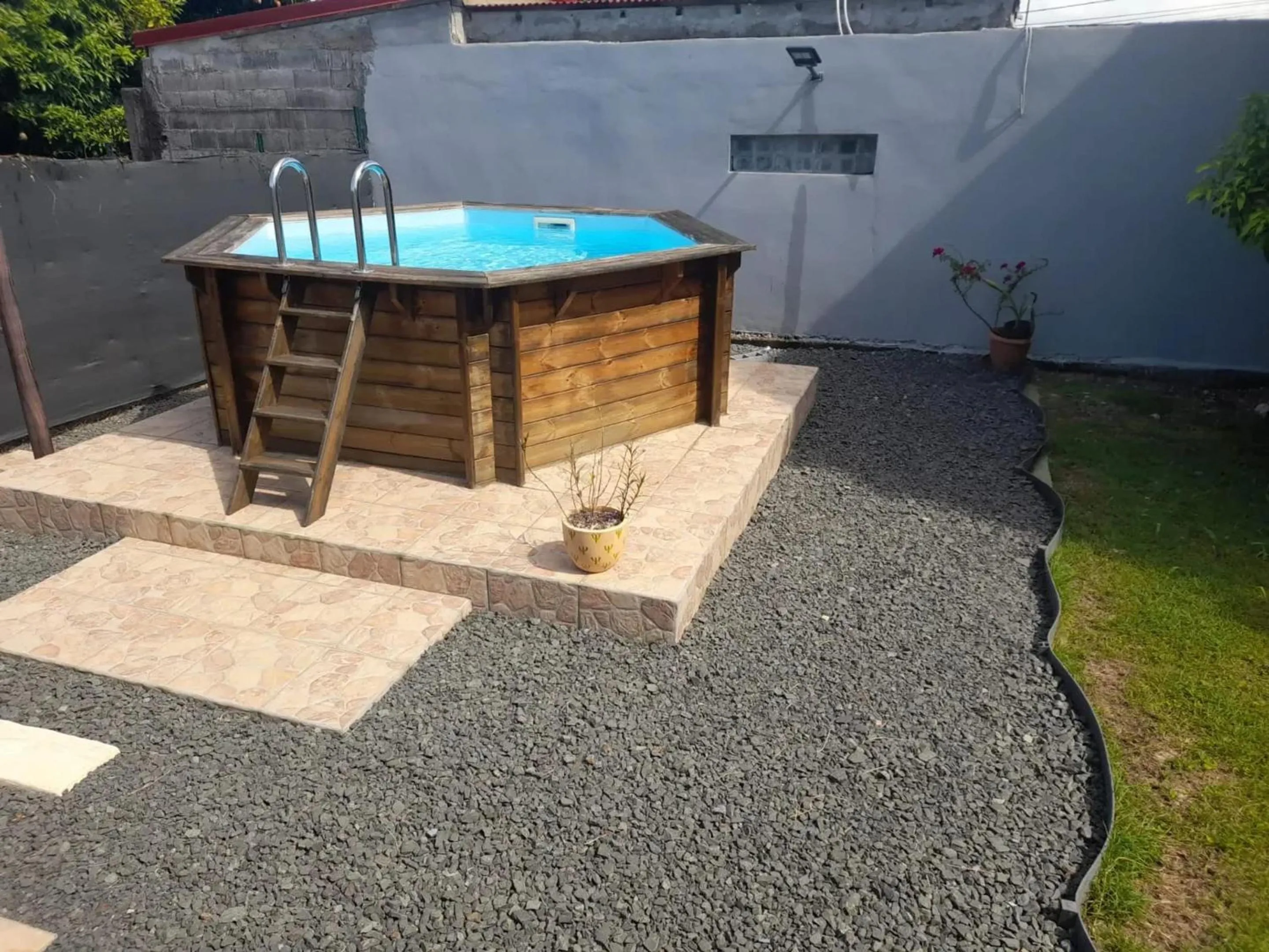 Pool view in Maison élégante à Petit Bourg + Piscine