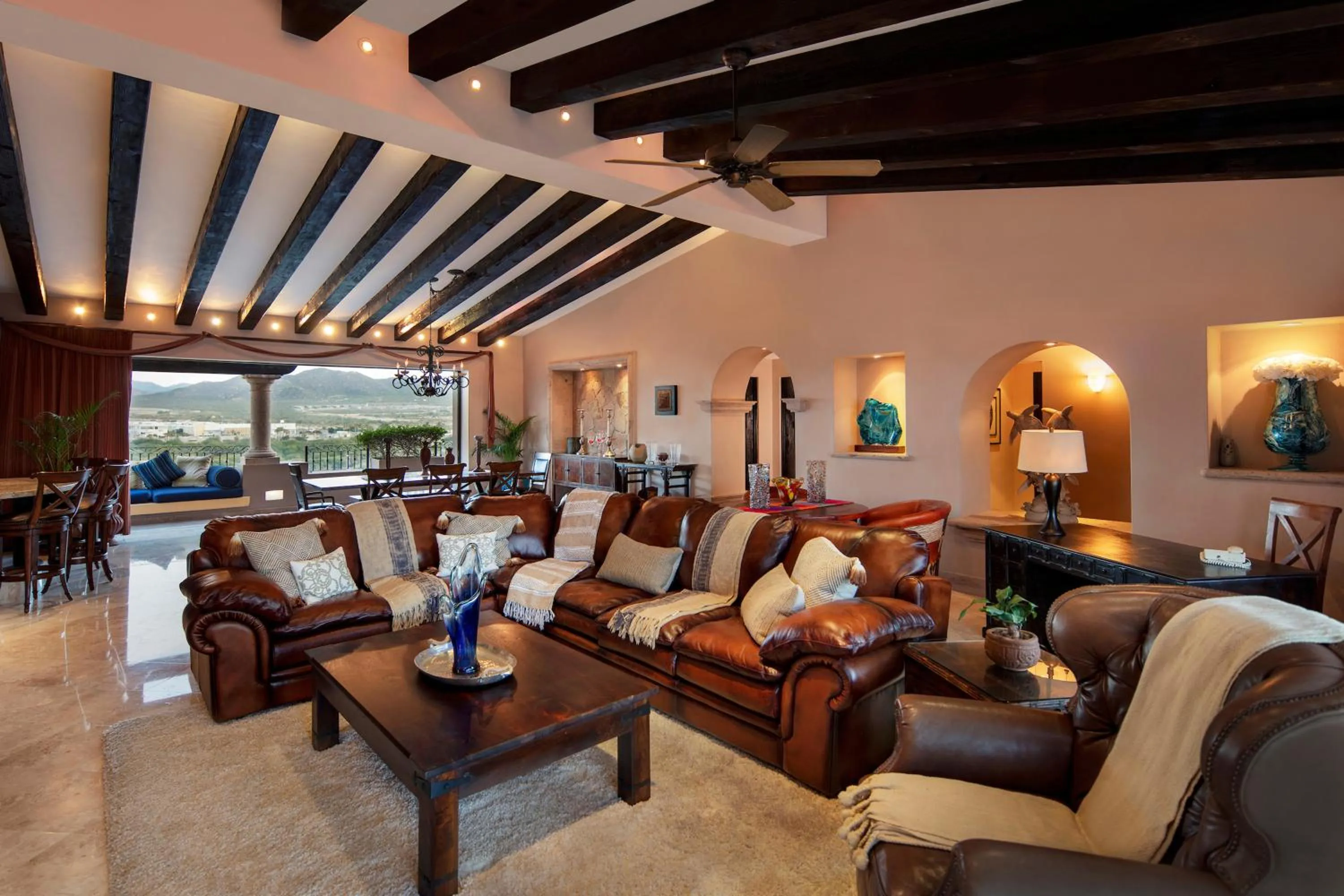 Living room in Cabo La Estancia