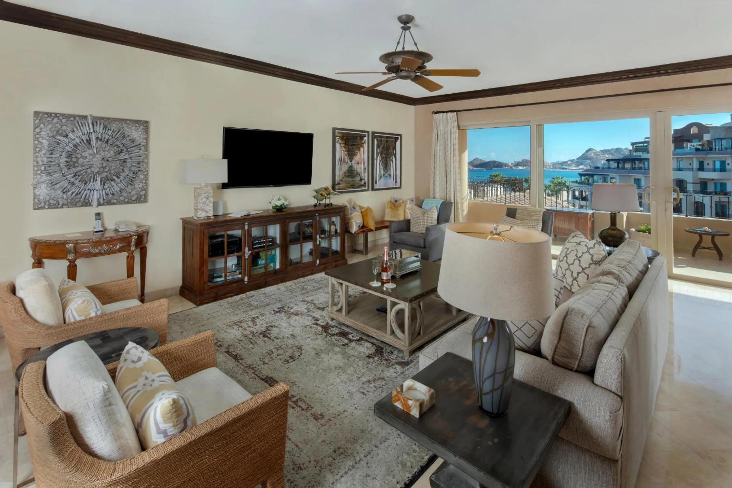 Living room in Cabo La Estancia