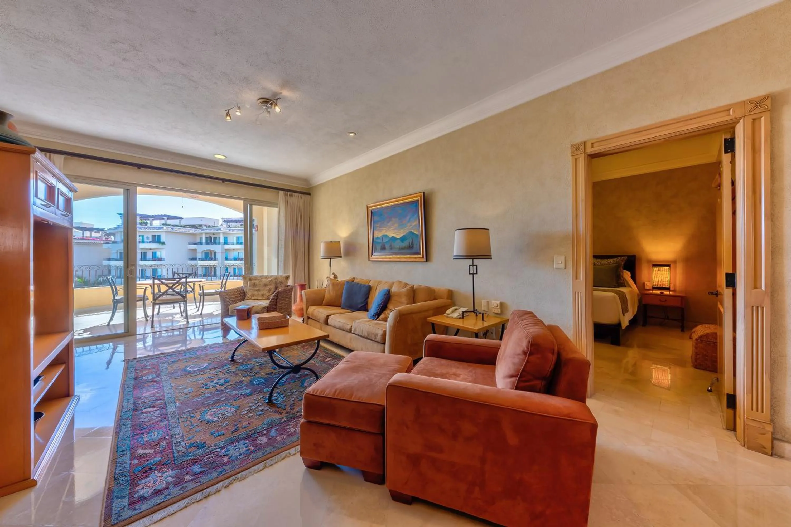 Living room in Cabo La Estancia