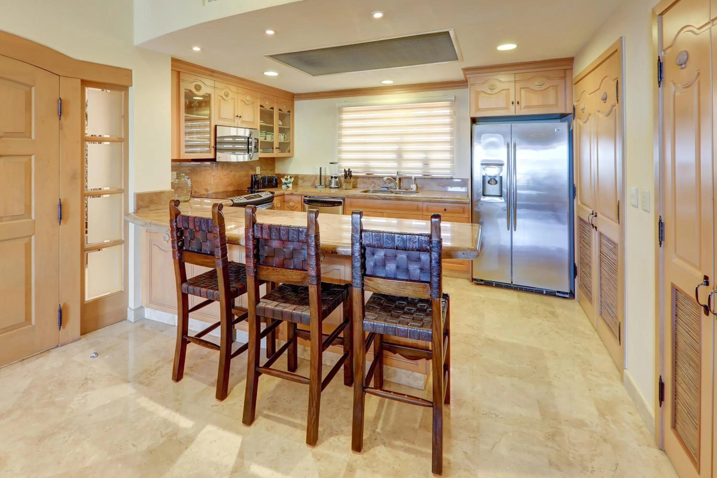 Kitchen or kitchenette in Cabo La Estancia