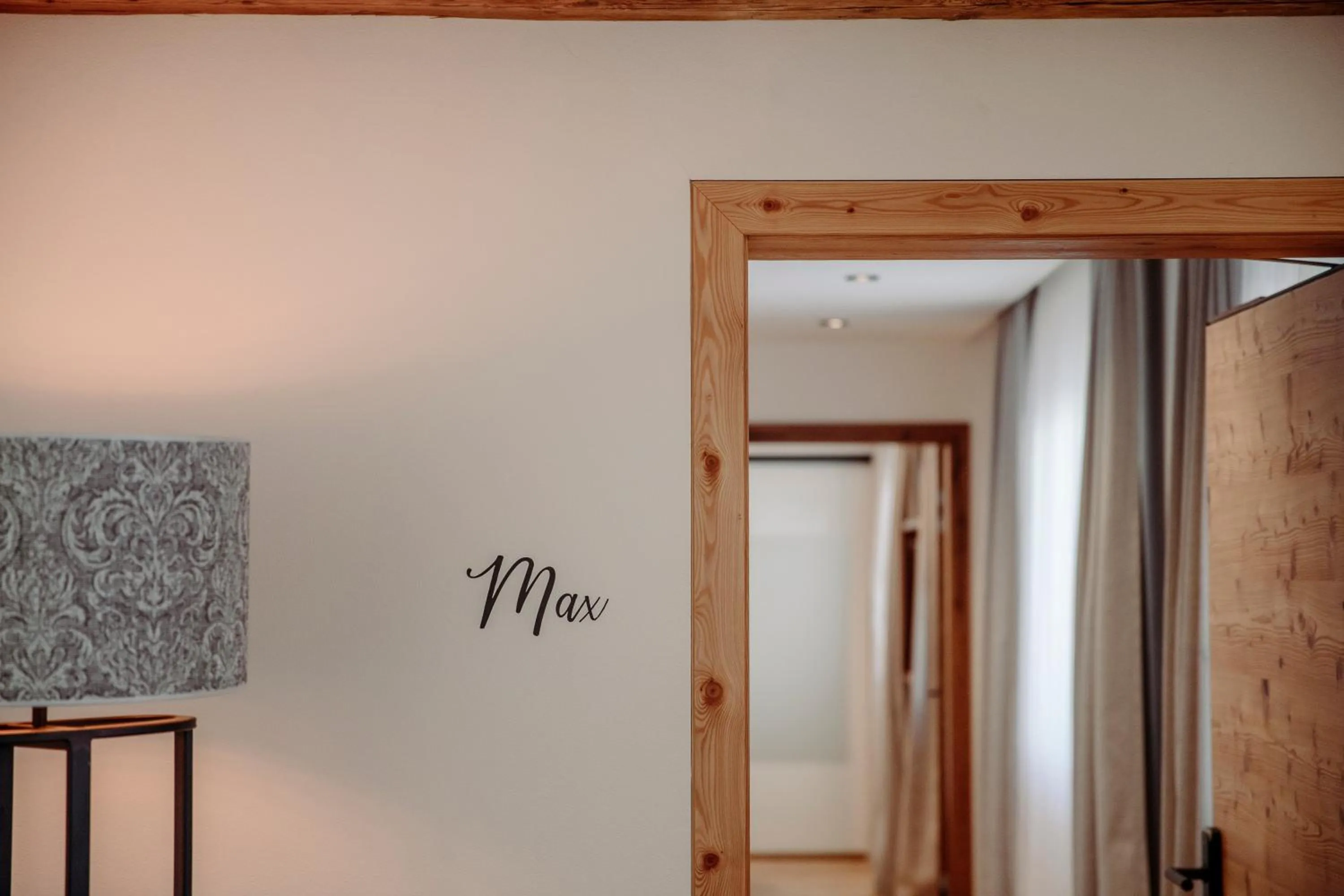 Decorative detail in PoSt Boutique Apartments