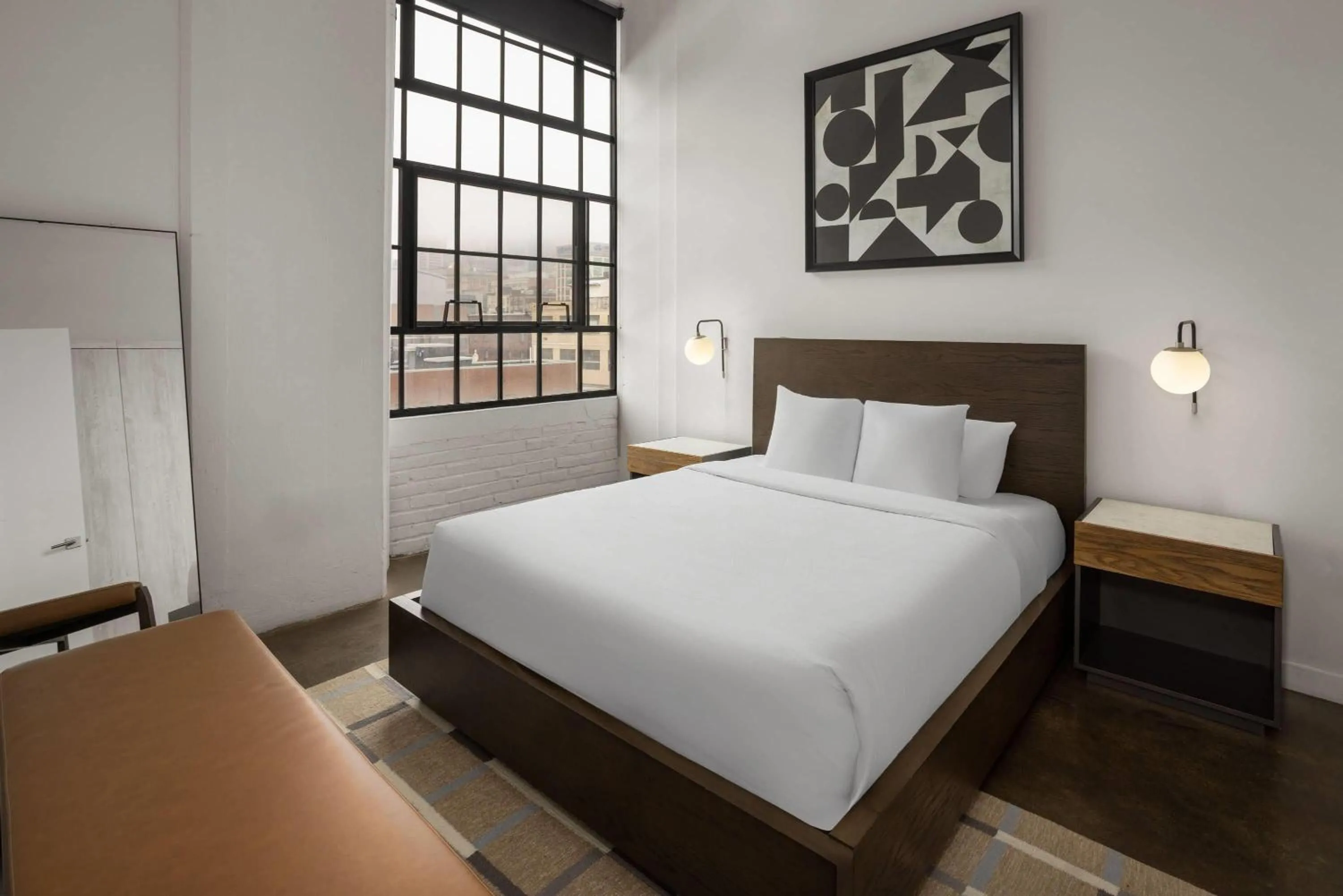 Photo of the whole room, Bed in The Heid Lofts by Reside, a Wyndham Residence