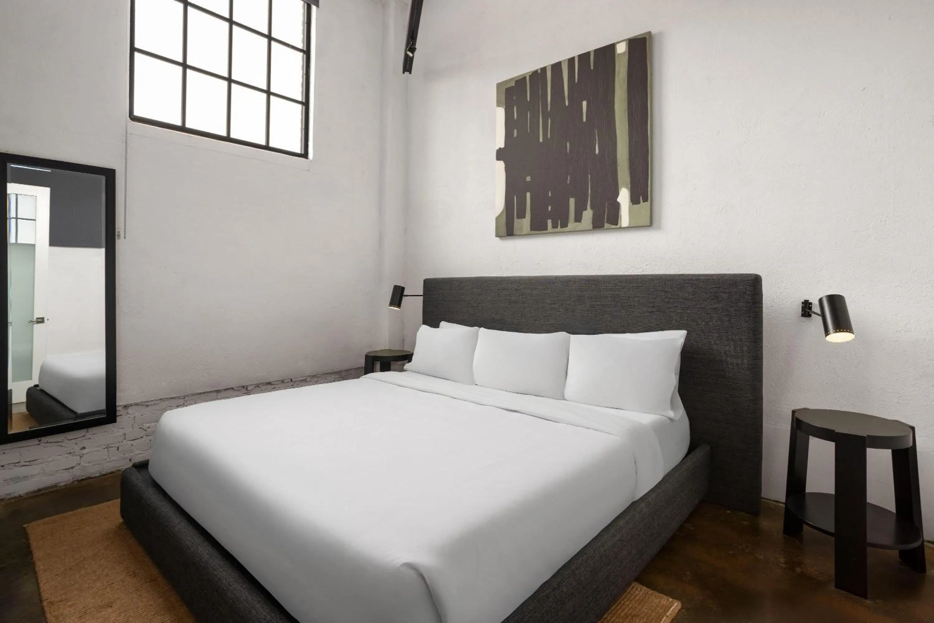 Photo of the whole room, Bed in The Heid Lofts by Reside, a Wyndham Residence