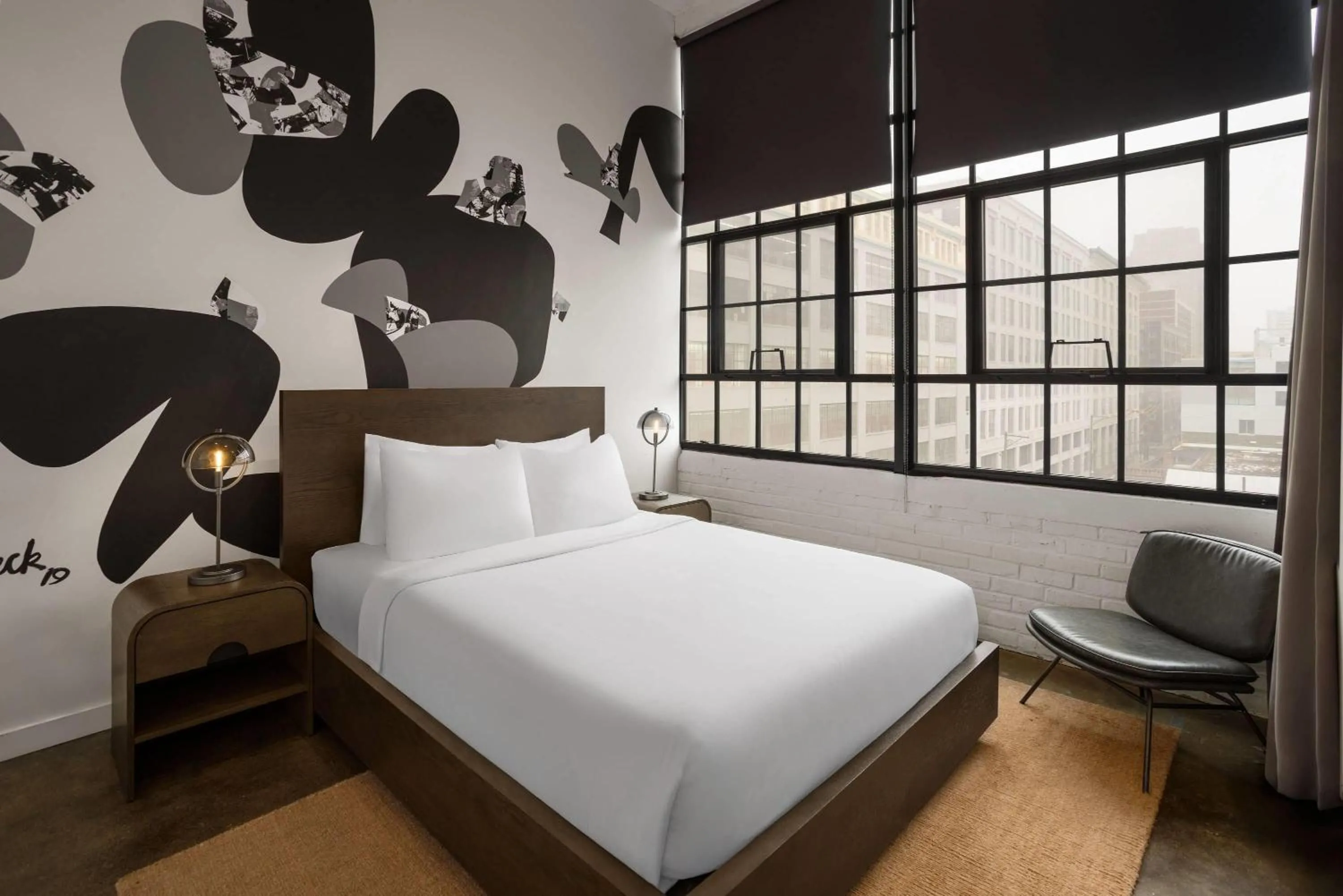 Photo of the whole room, Bed in The Heid Lofts by Reside, a Wyndham Residence