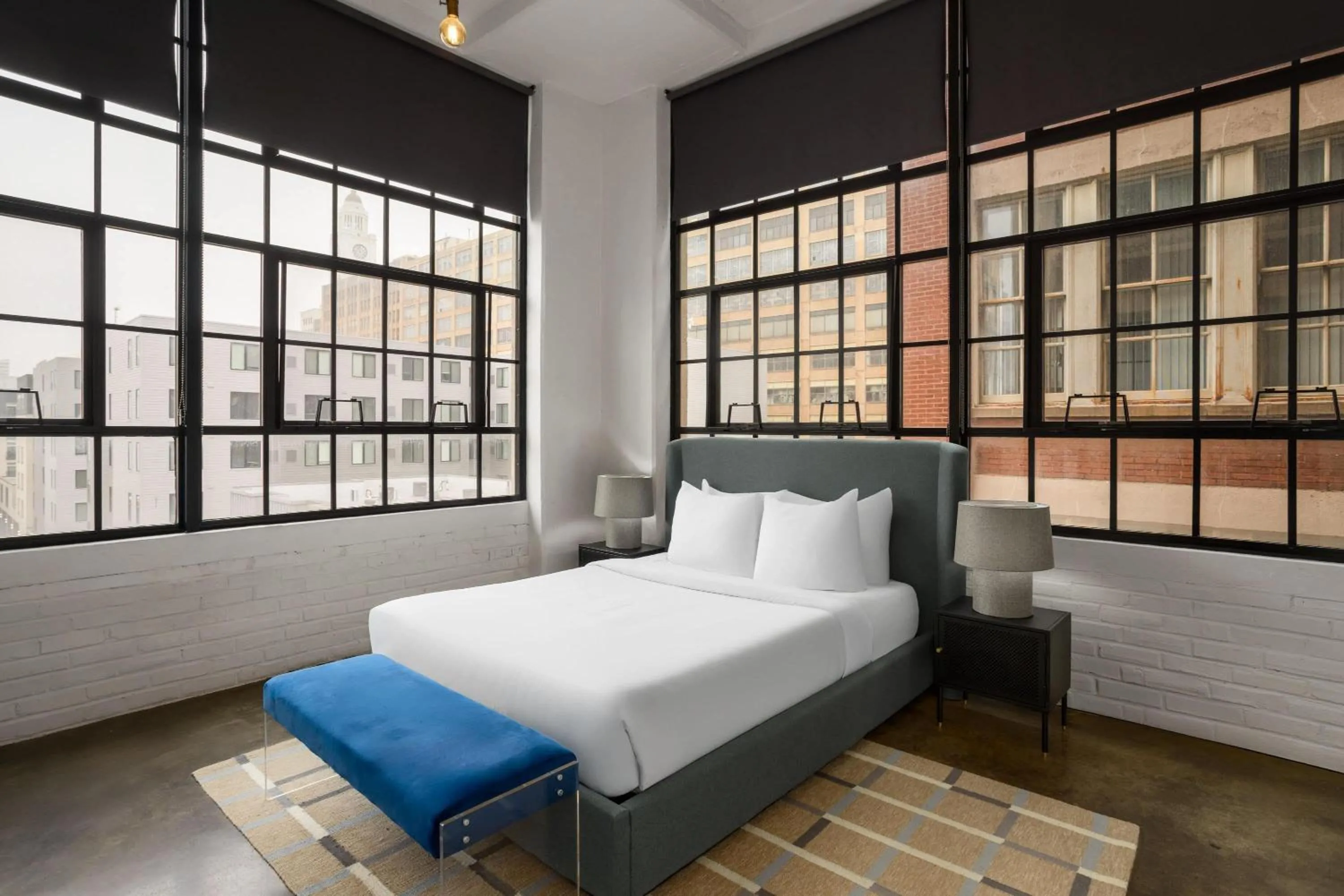 Photo of the whole room, Bed in The Heid Lofts by Reside, a Wyndham Residence