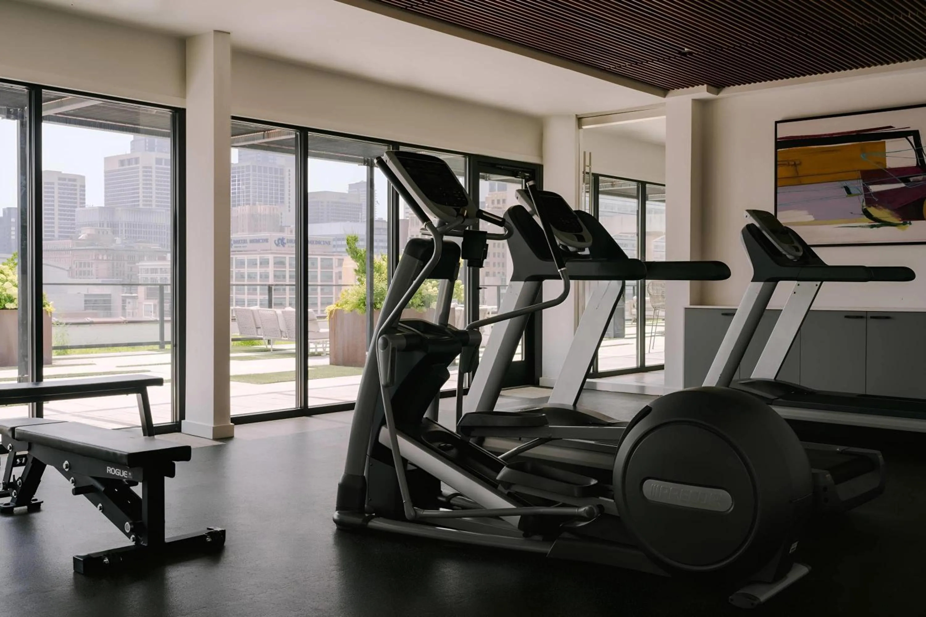 Fitness centre/facilities in The Heid Lofts by Reside, a Wyndham Residence