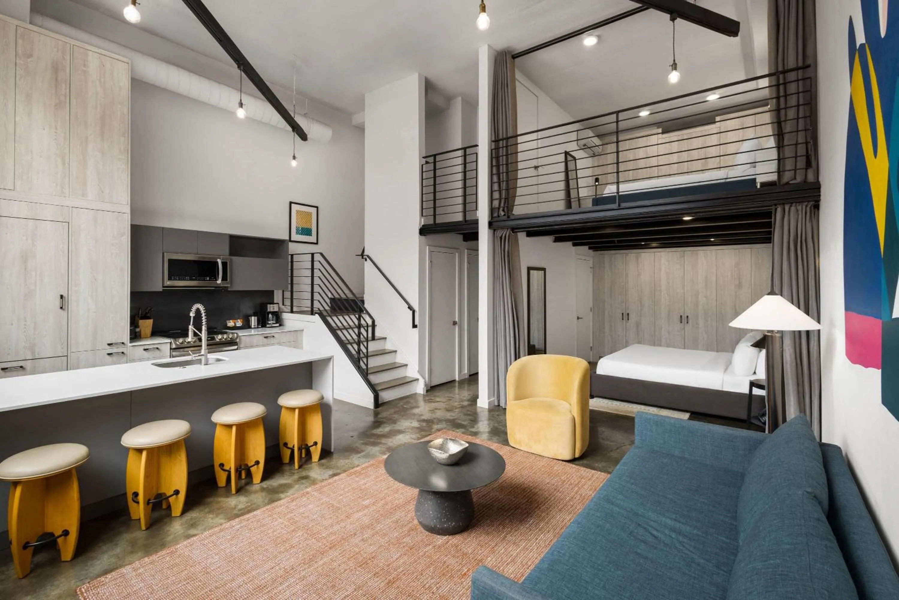 Photo of the whole room in The Heid Lofts by Reside, a Wyndham Residence