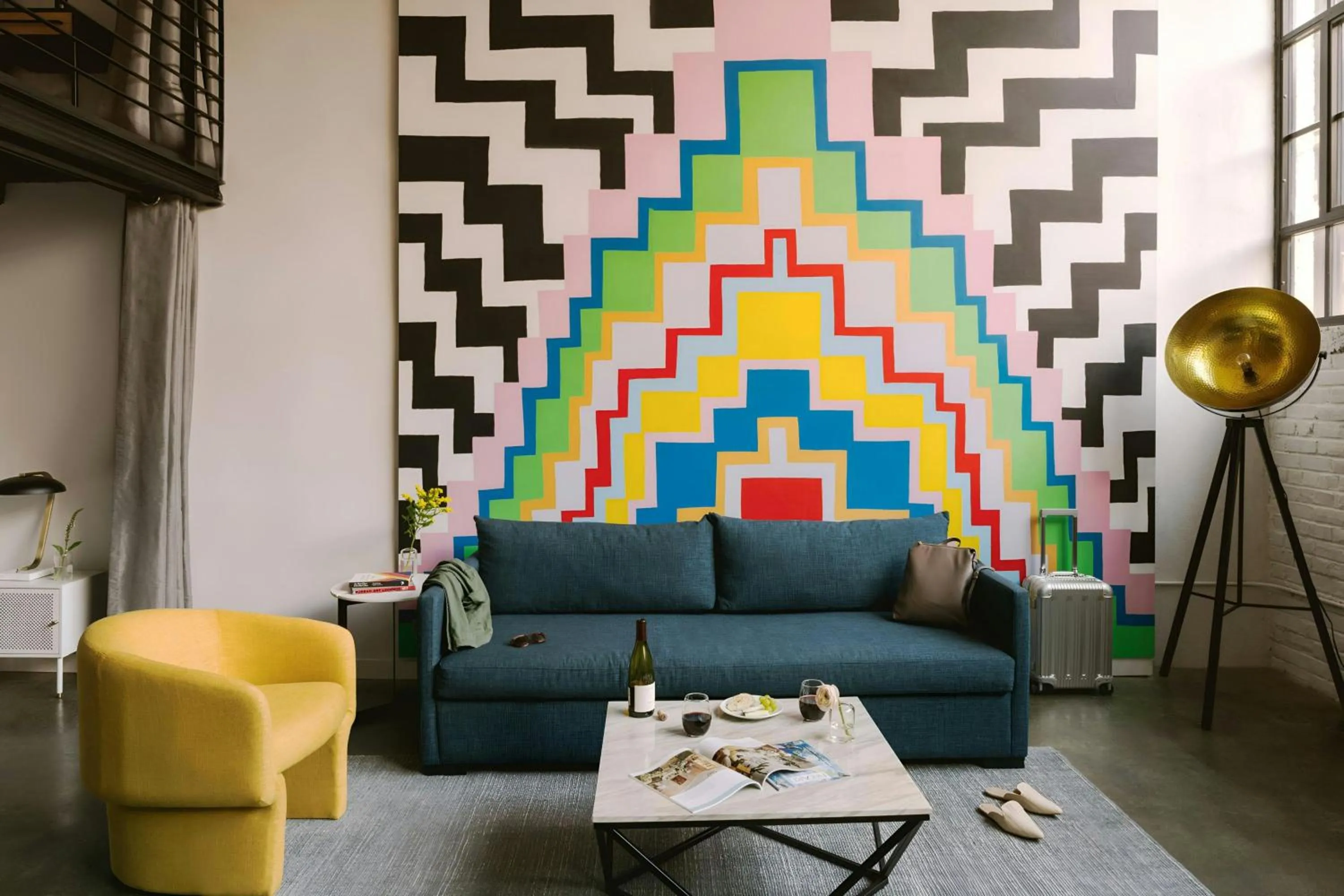 Living room in Sonder by Marriott Bonvoy The Heid Apartments Loft District