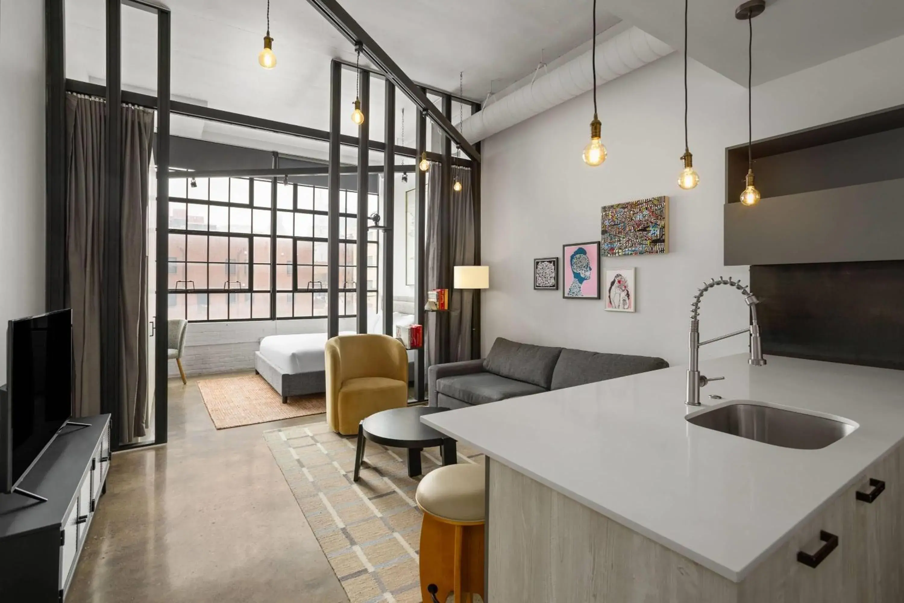 One-Bedroom Urban King Apartment - Non-Smoking in The Heid Lofts by Reside, a Wyndham Residence One-Bedroom Urban King Apartment - Non-Smoking in The Heid Lofts by Reside, a Wyndham Residence