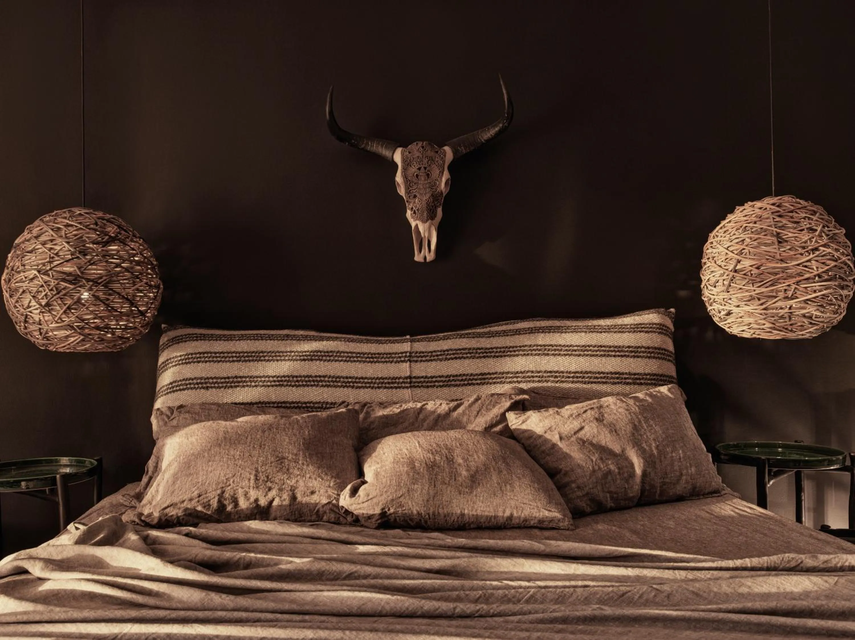 Bedroom, Bed in Myconian Panoptis Escape, a member of Small Luxury Hotels of the World