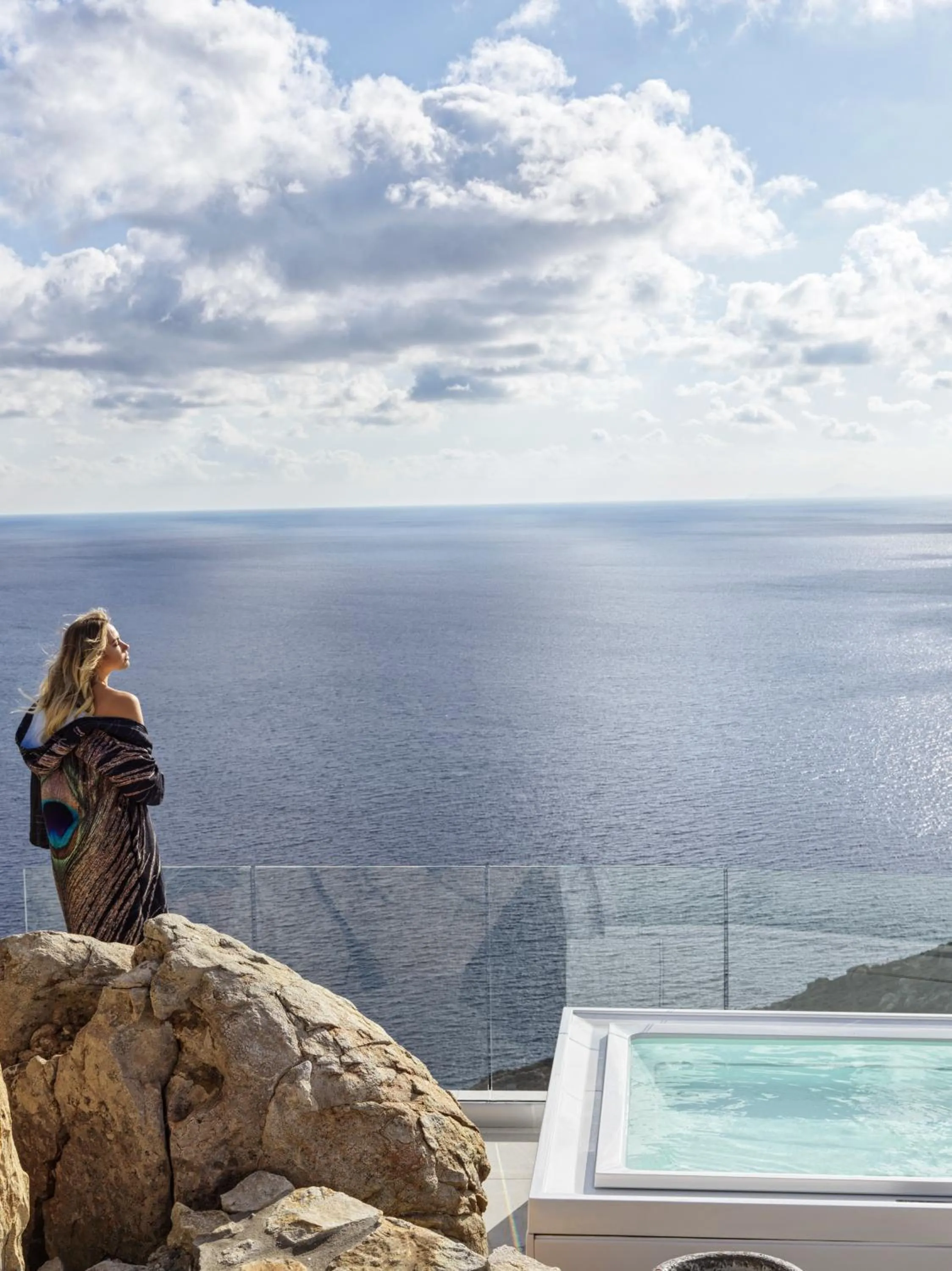 Natural landscape in Myconian Panoptis Escape, a member of Small Luxury Hotels of the World