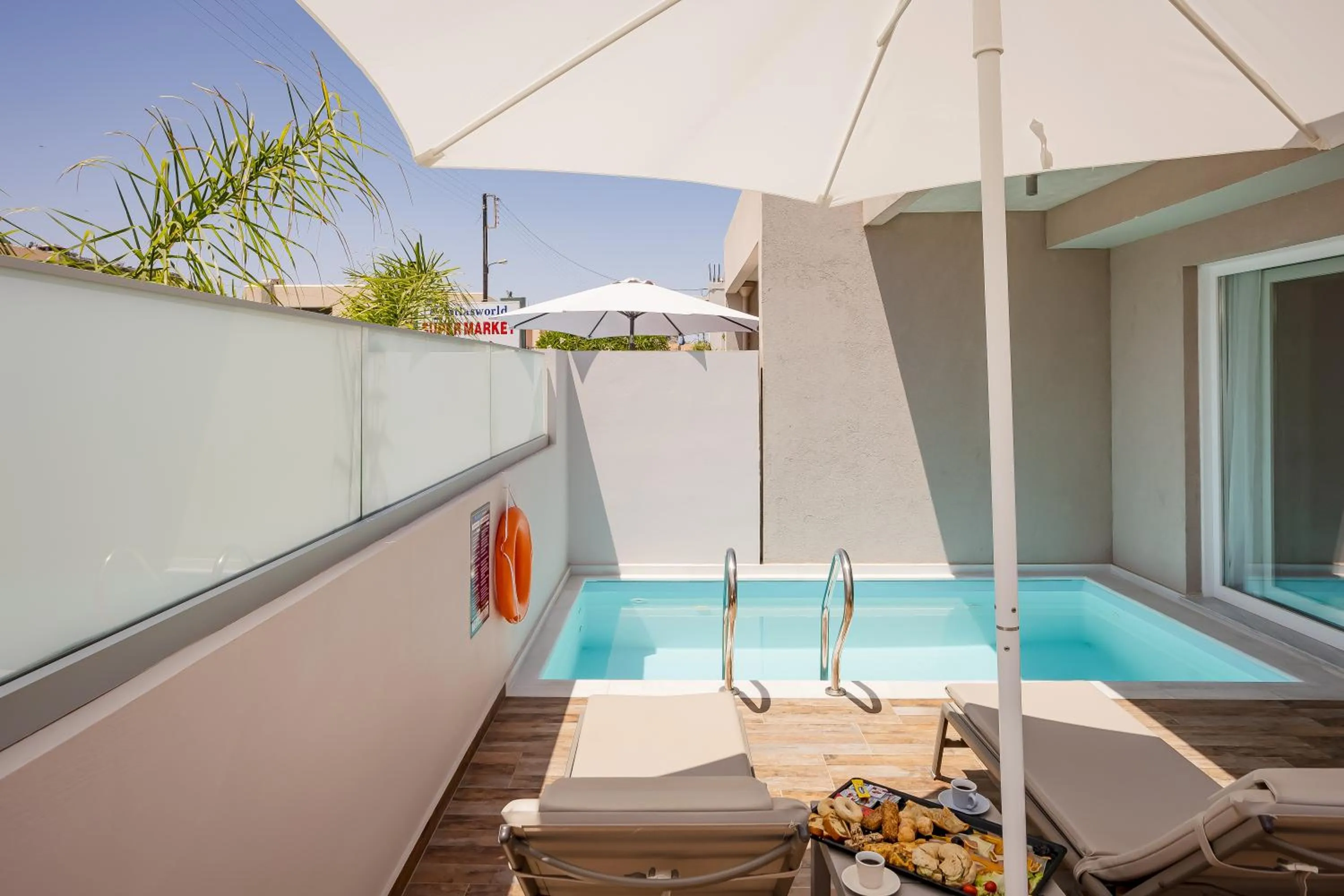 Balcony/Terrace in Sarpidon Suites