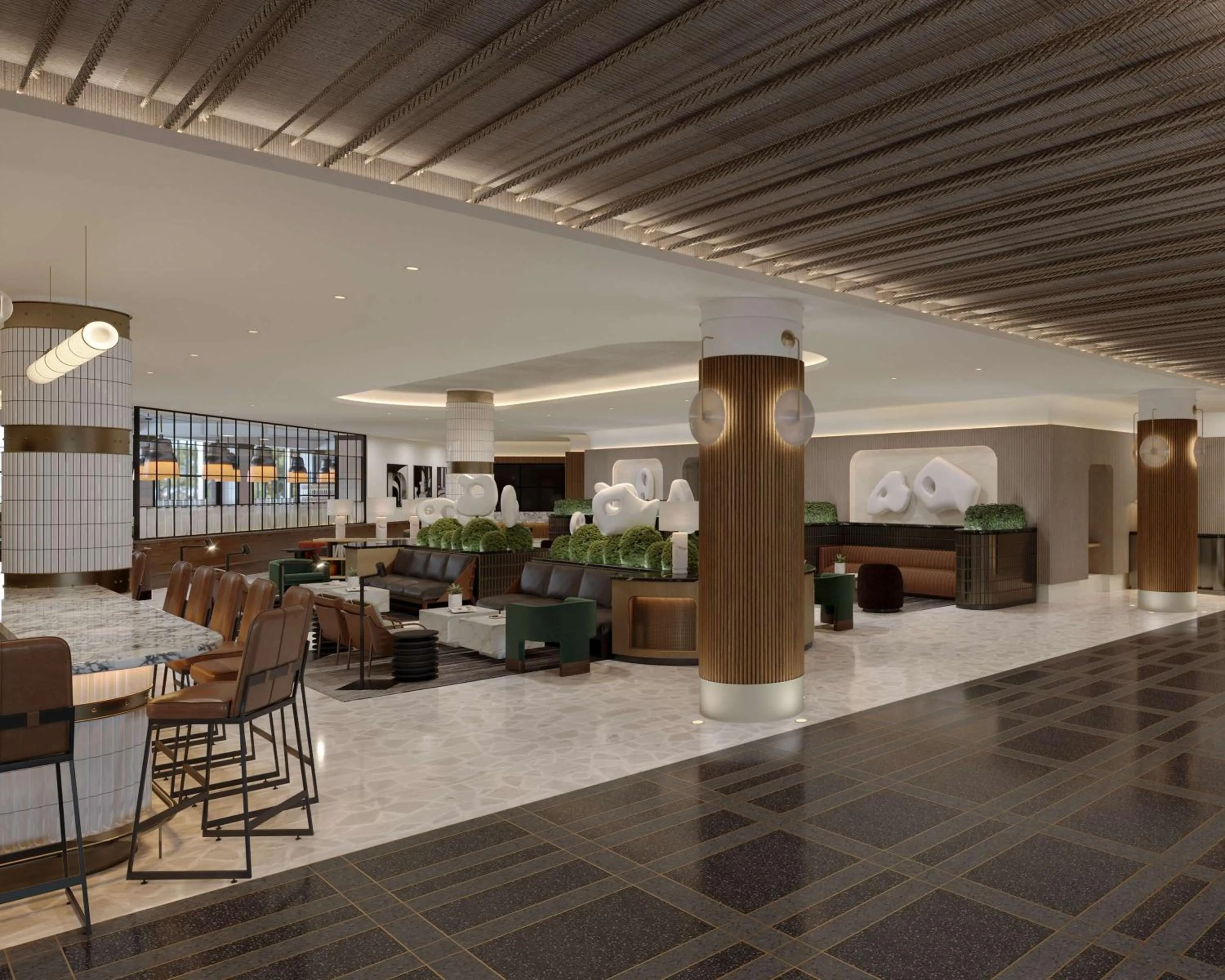 Lobby or reception in Hyatt Regency San Francisco Downtown SOMA