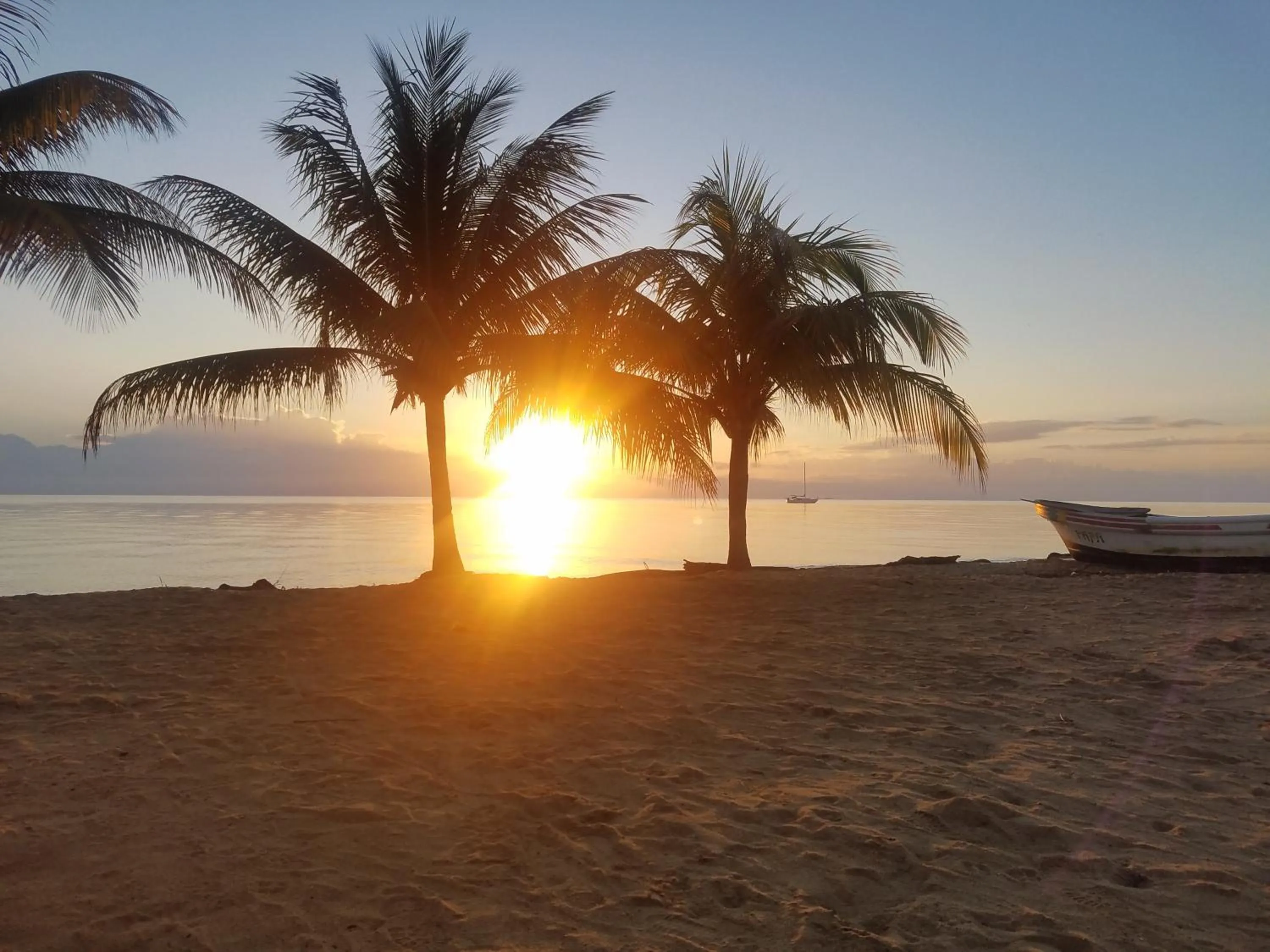 Beach in Pal's on the beach - Dangriga, Belize