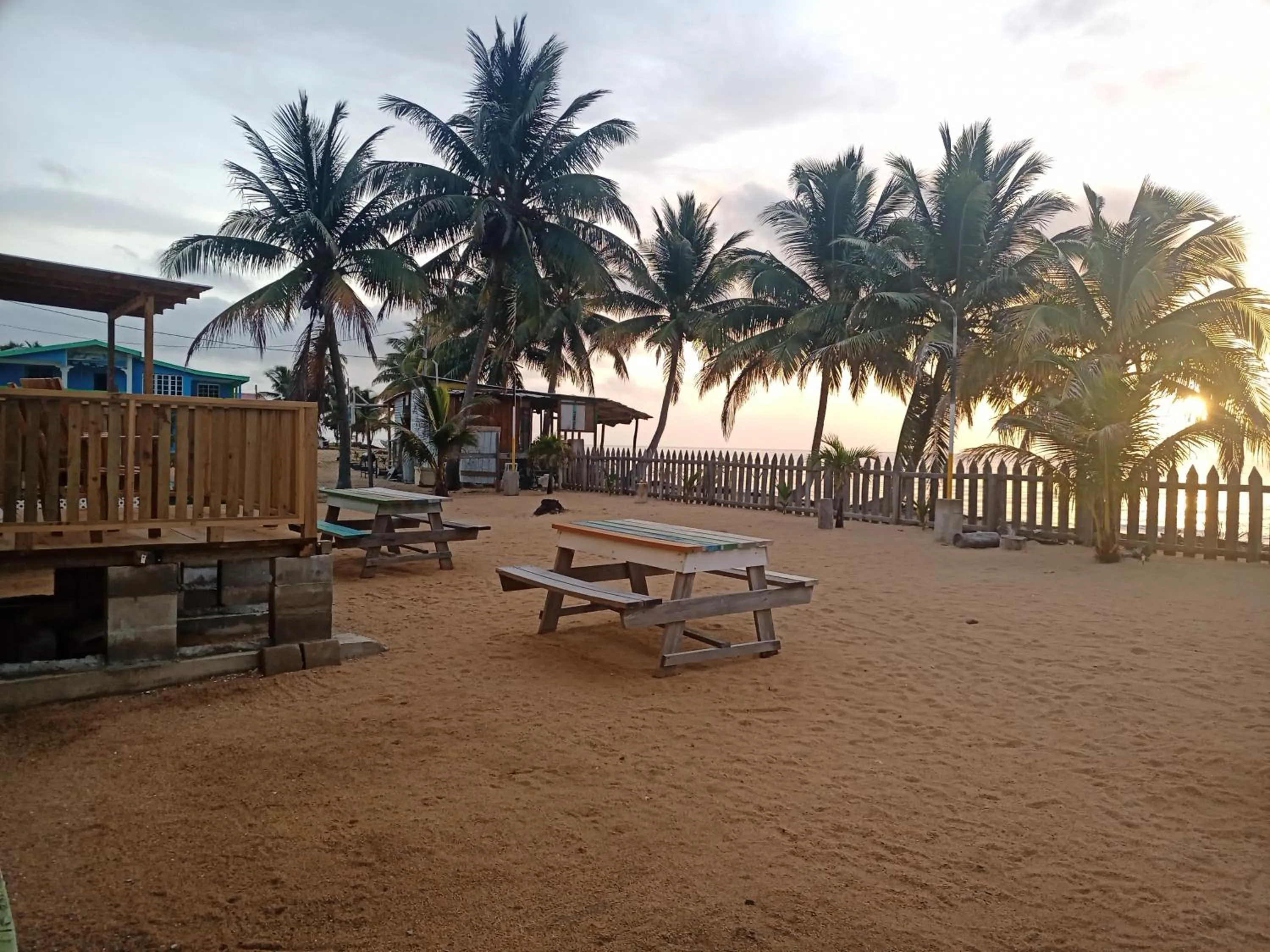 Beach in Pal's on the beach - Dangriga, Belize