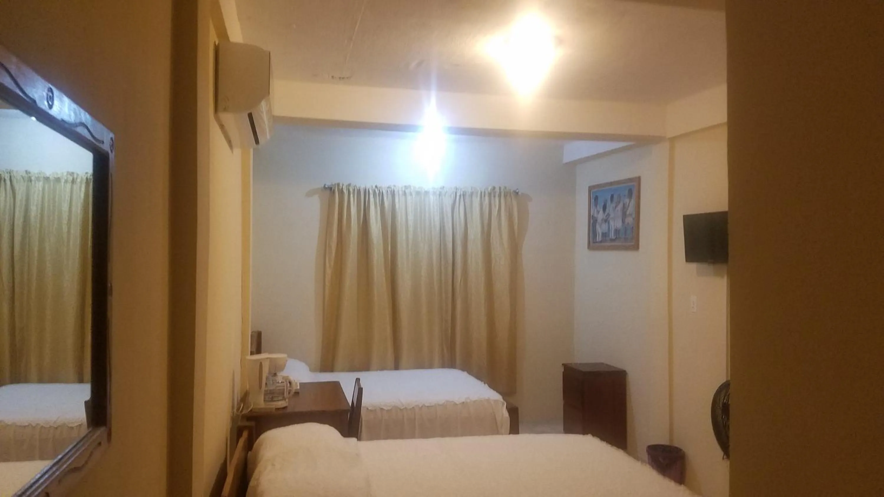 Photo of the whole room, Bed in Pal's on the beach - Dangriga, Belize